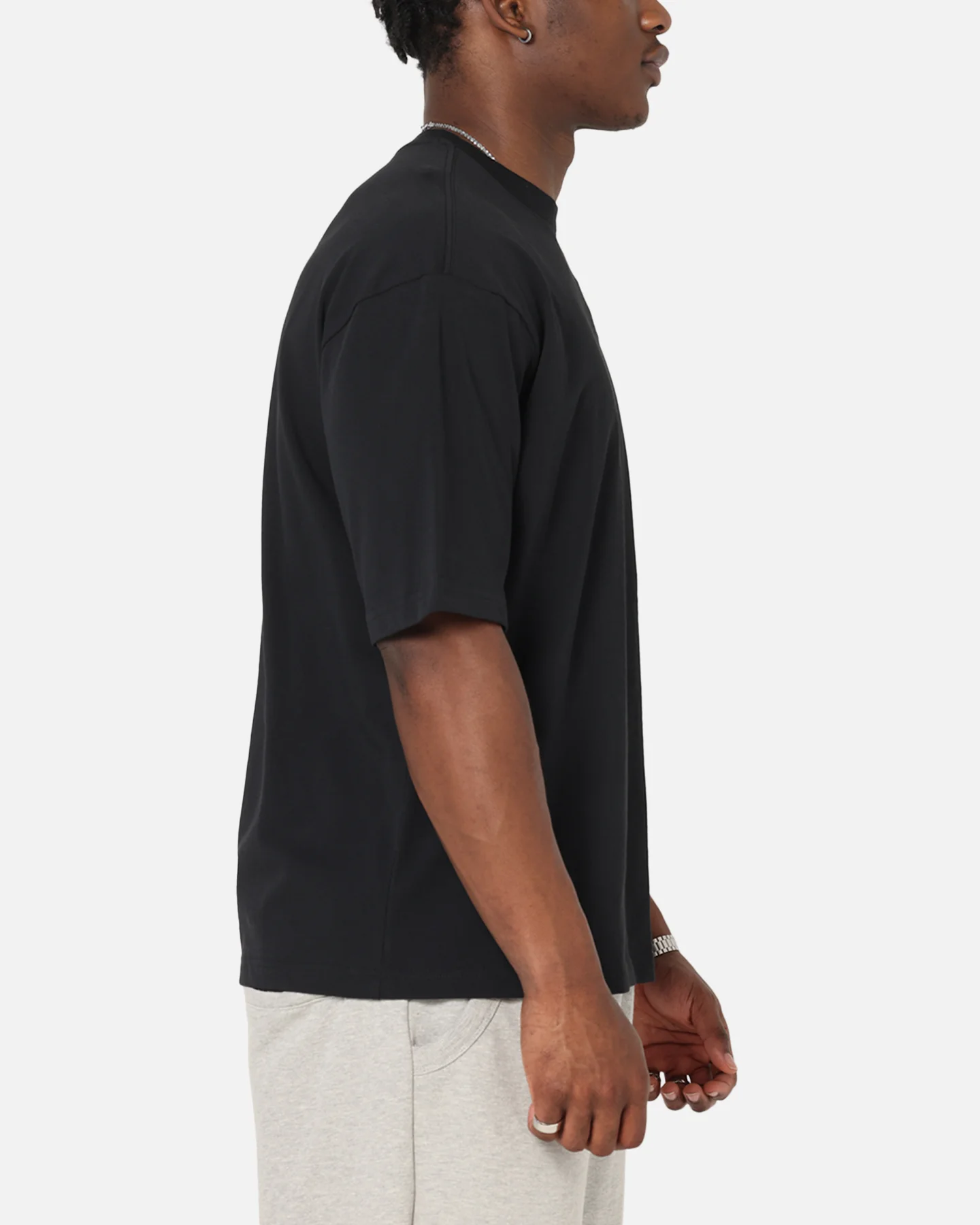 Jordan Flight Essentials Oversized Crewneck T-Shirt Black/Black - Image 4