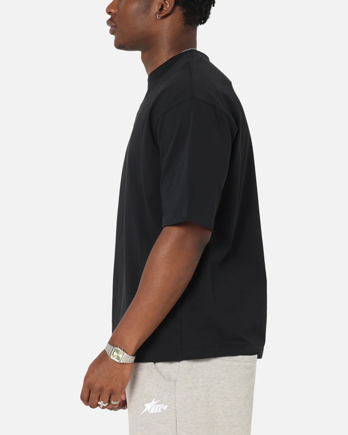Jordan Flight Essentials Oversized Crewneck T-Shirt Black/Black - Image 5
