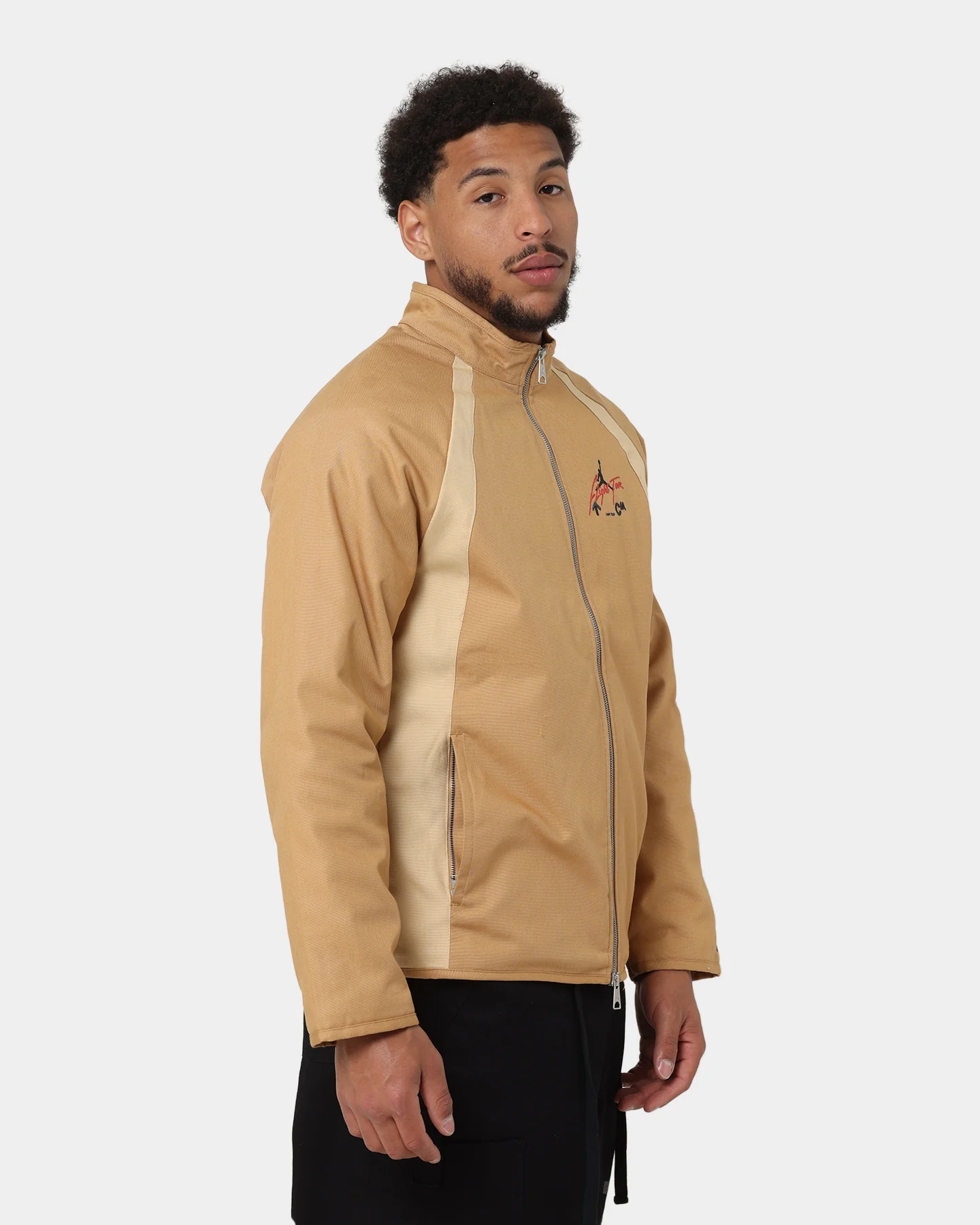Jordan Flight Heritage Warmup Jacket Elemental Gold - Image 5
