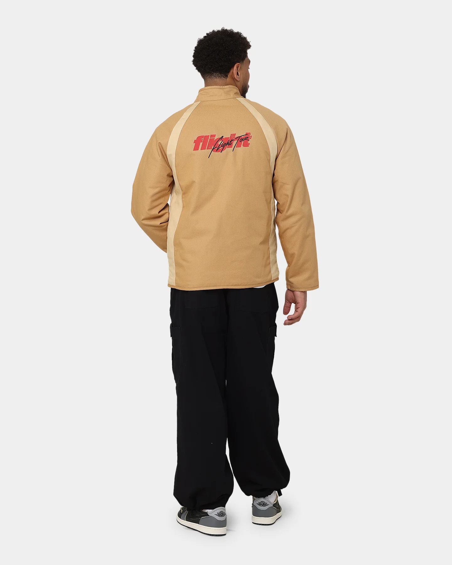 Jordan Flight Heritage Warmup Jacket Elemental Gold - Image 7