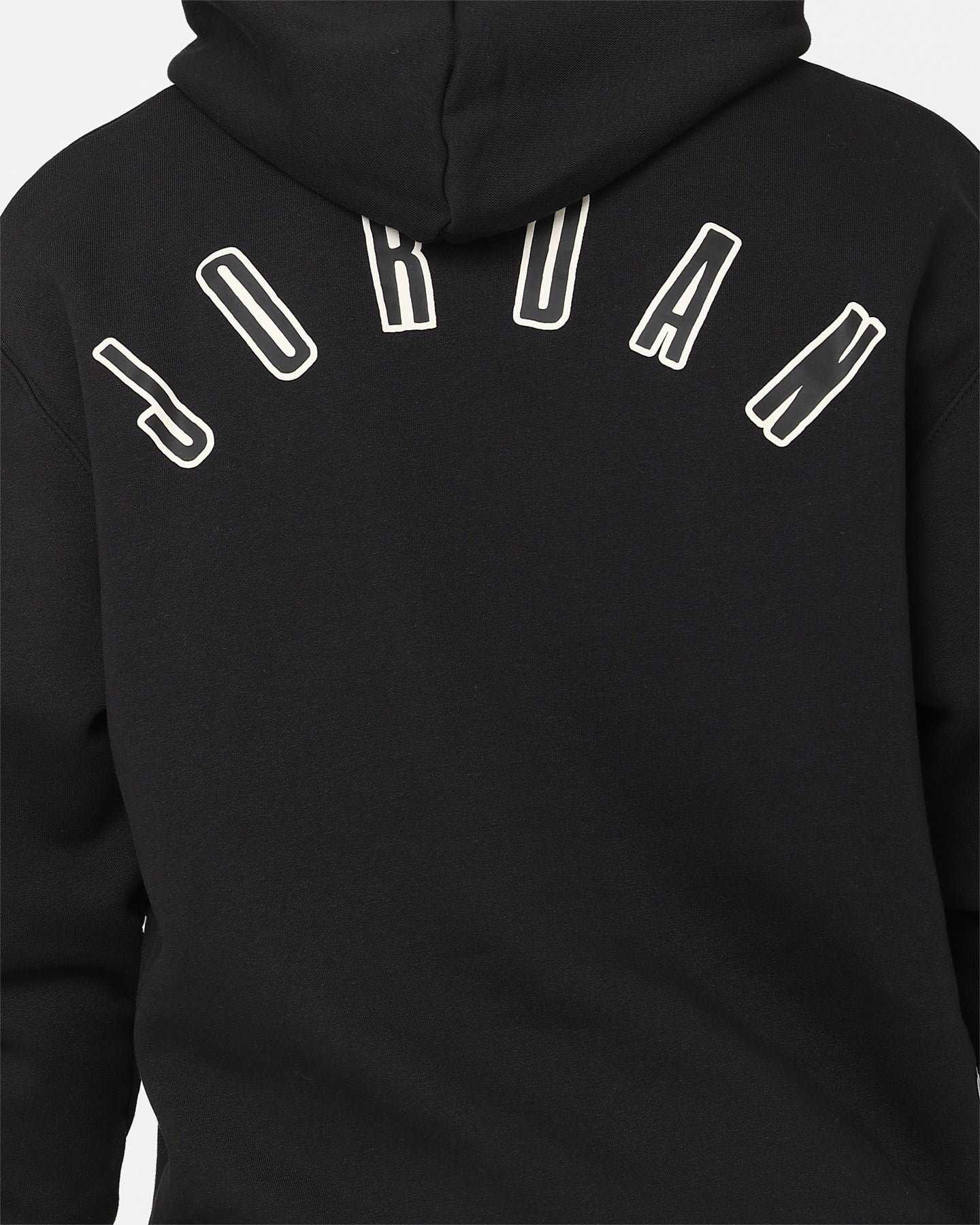 Jordan Flight MVP Fleece Pullover Hoodie Black/Sail - Image 5