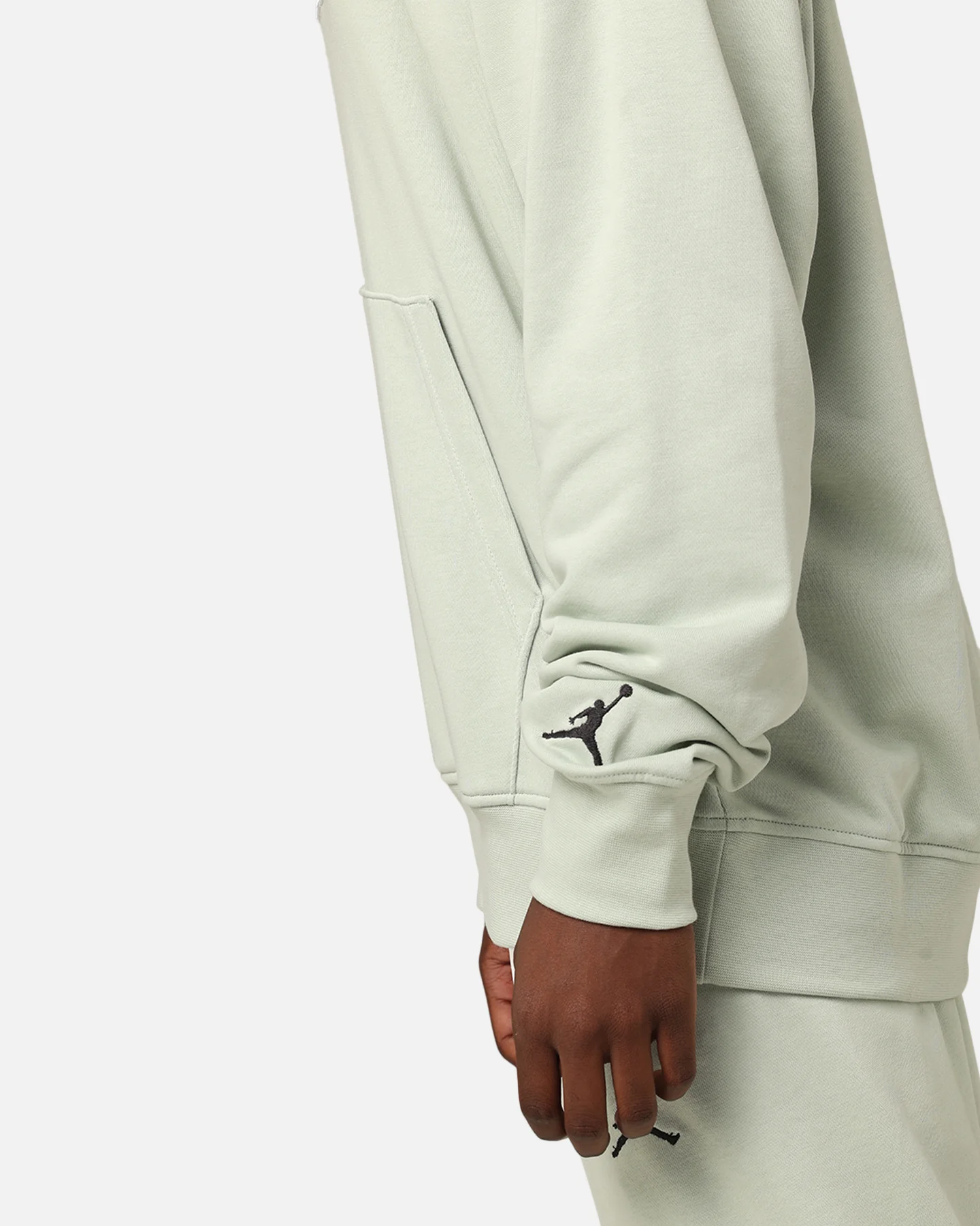 Jordan Flight MVP Fleece Pullover Hoodie Seafoam - Image 6