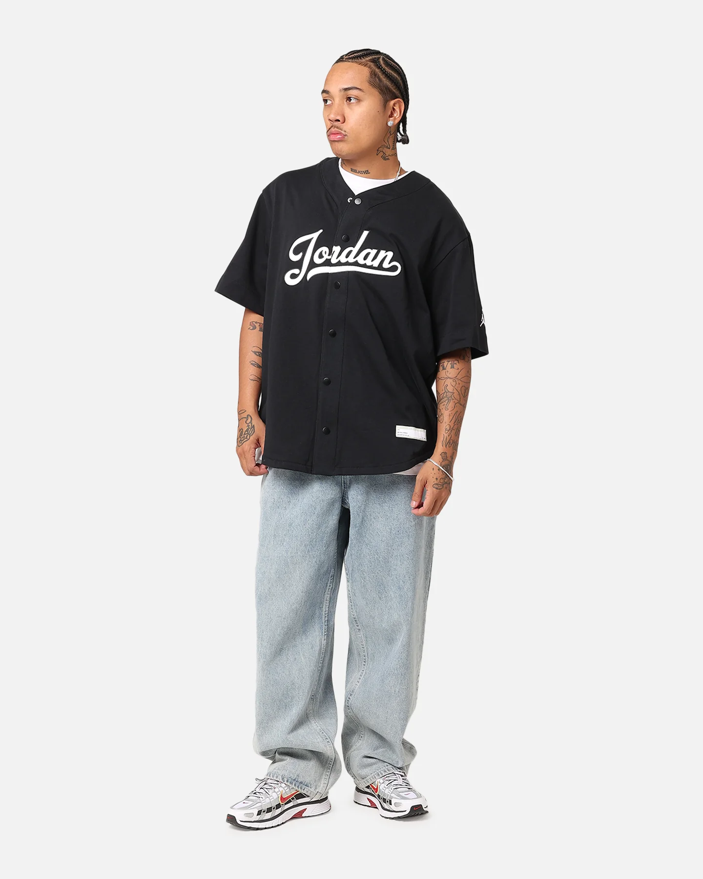 Jordan Flight MVP Statement Baseball Top Black/White - Image 2