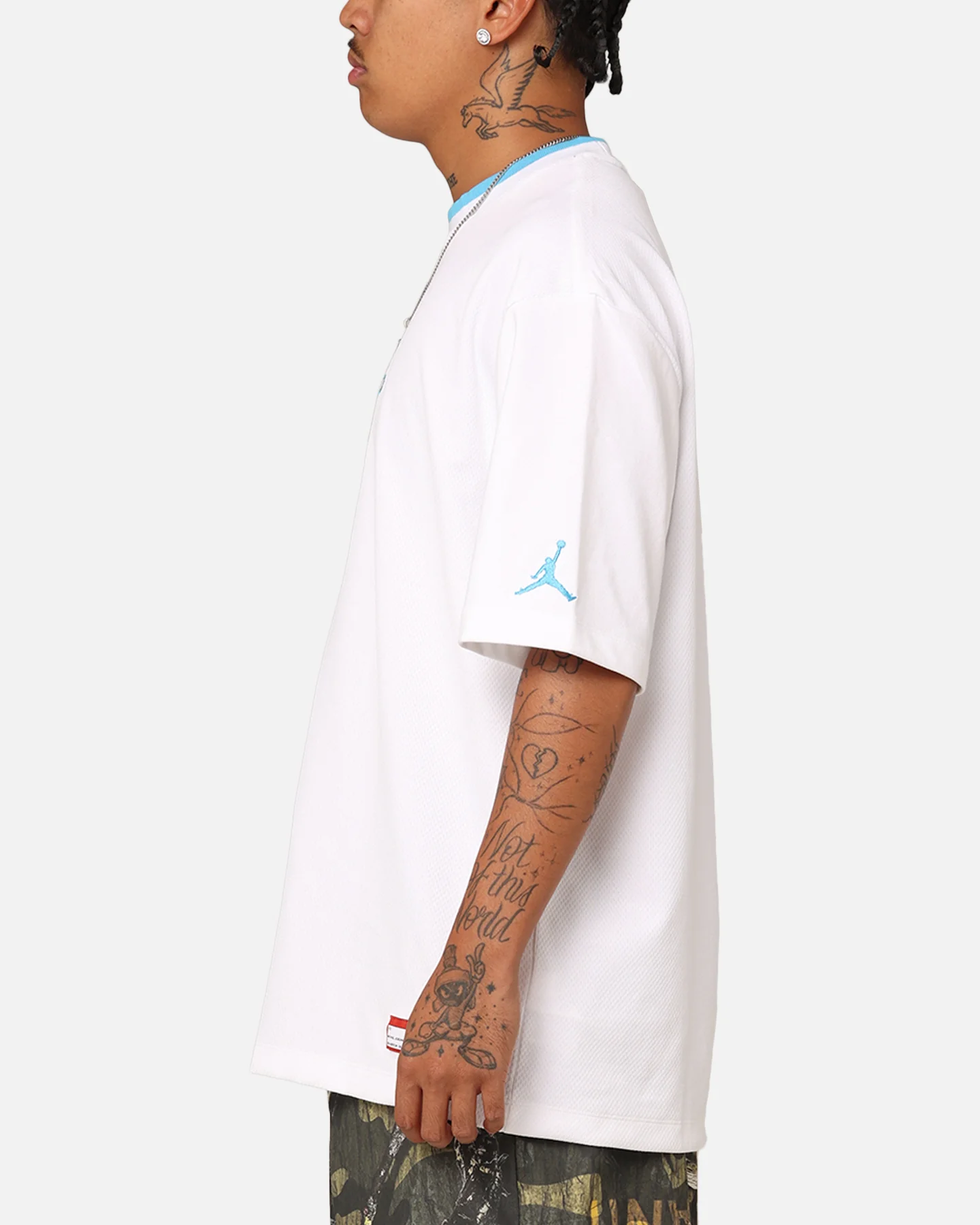 Jordan Flight MVP T-Shirt White/Dark Powder - Image 5