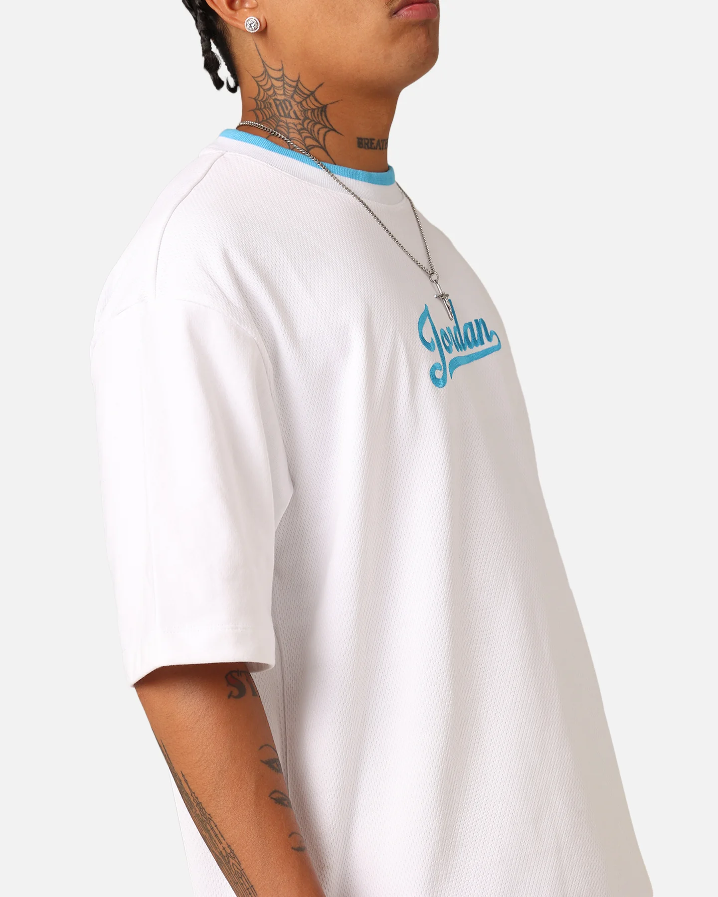 Jordan Flight MVP T-Shirt White/Dark Powder - Image 7