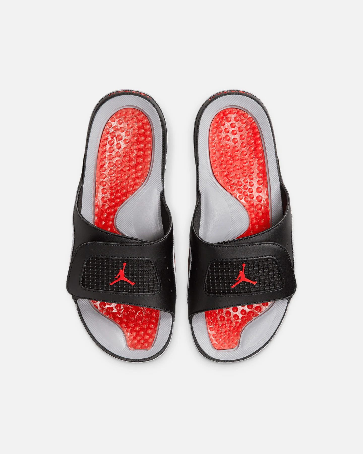 Jordan Hydro 4 Retro Black/Fire Red - Image 2