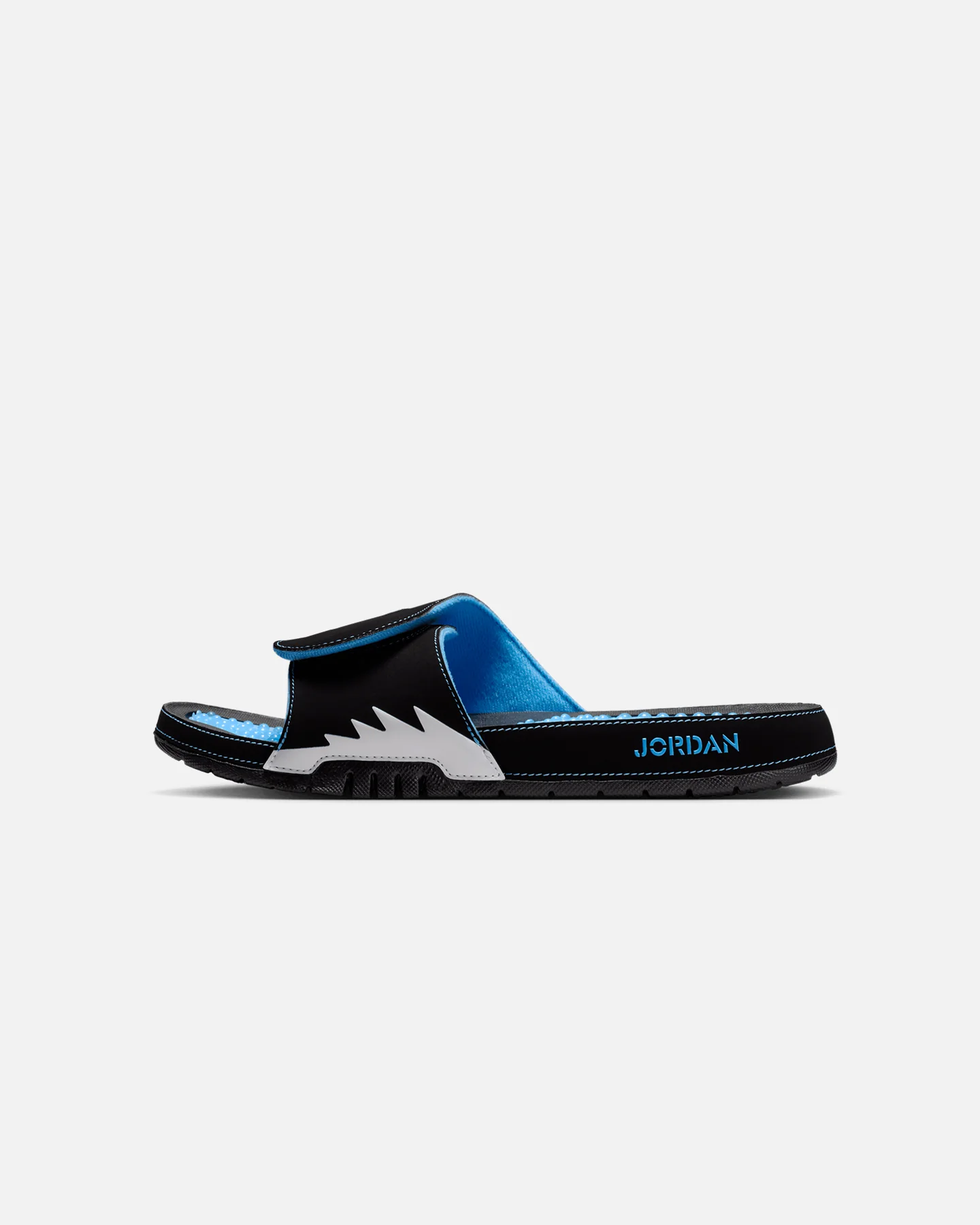 Jordan Hydro 5 Retro Slides Black/Blue