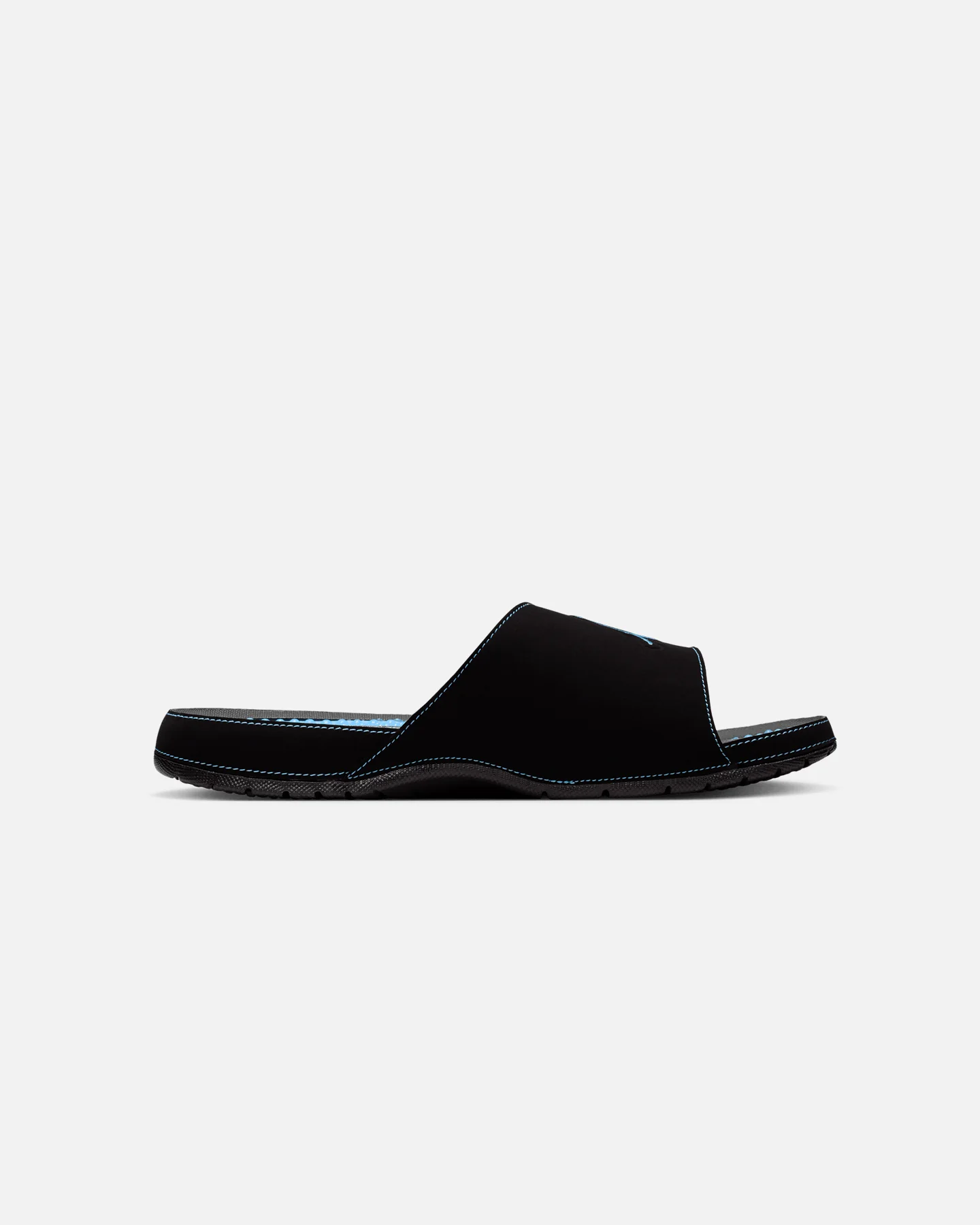 Jordan Hydro 5 Retro Slides Black/Blue - Image 4