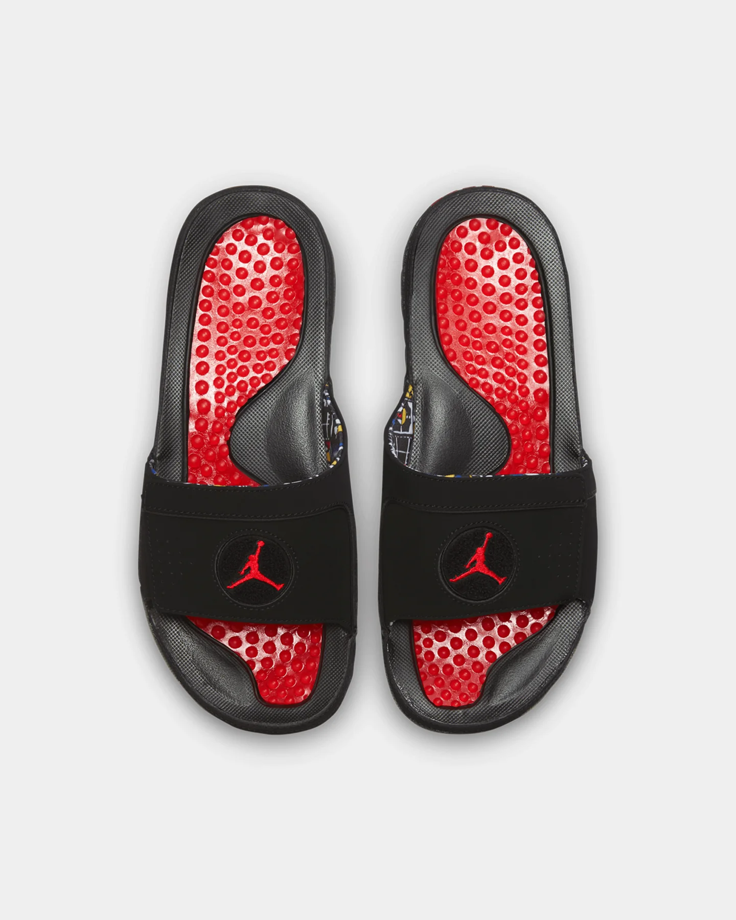 Jordan Hydro 8 Retro Black/University Red - Image 2