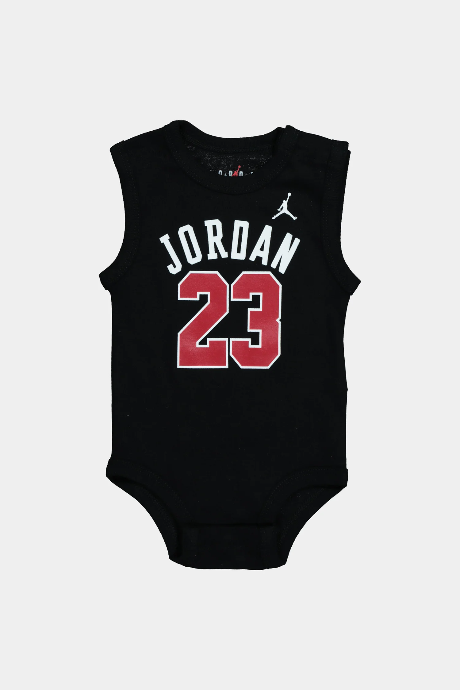 Jordan Infant Beanie Booties Onesie Set Black - Image 2