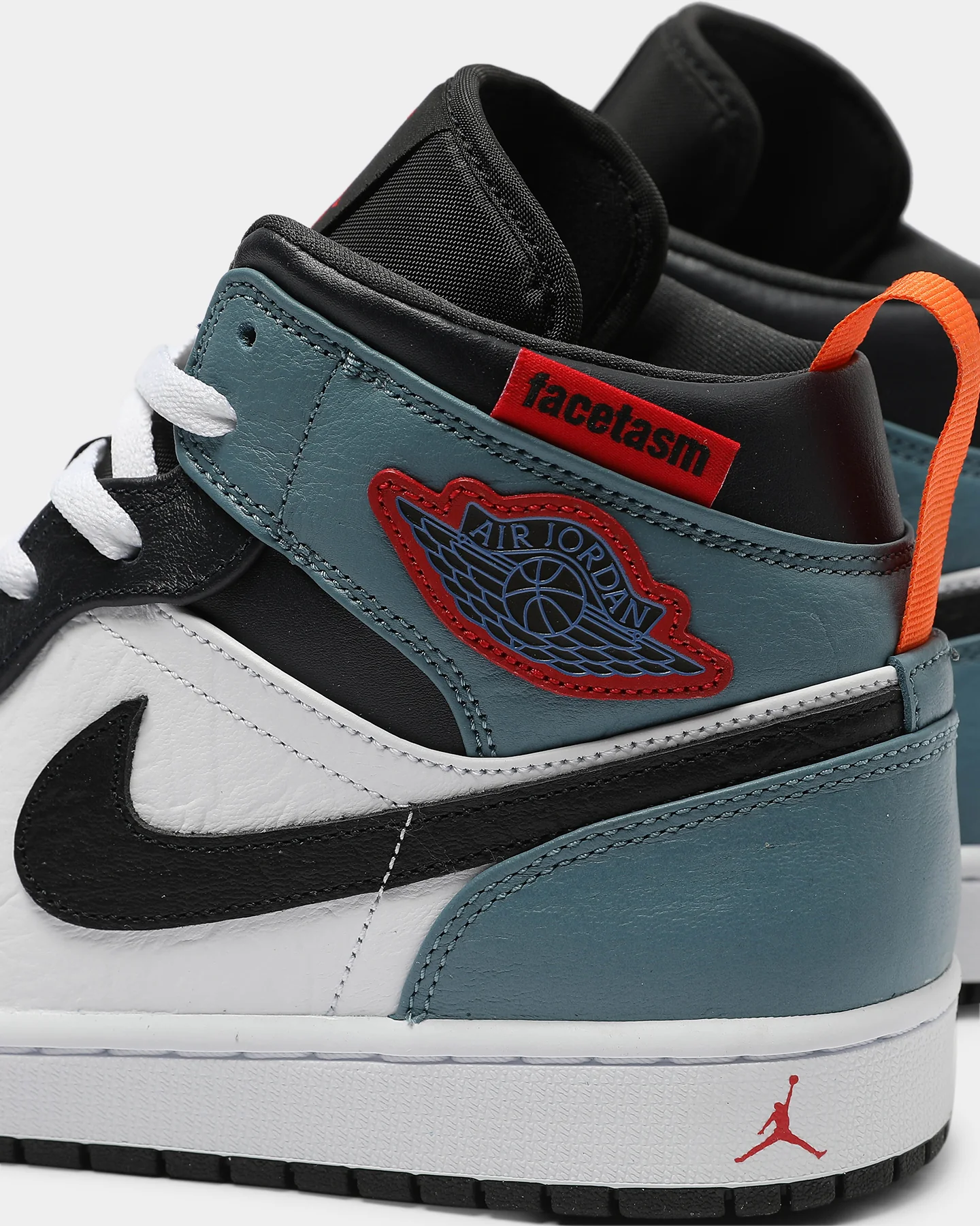 Jordan Air Jordan 1 Mid SE Fearless White/Black/Teal - Image 7