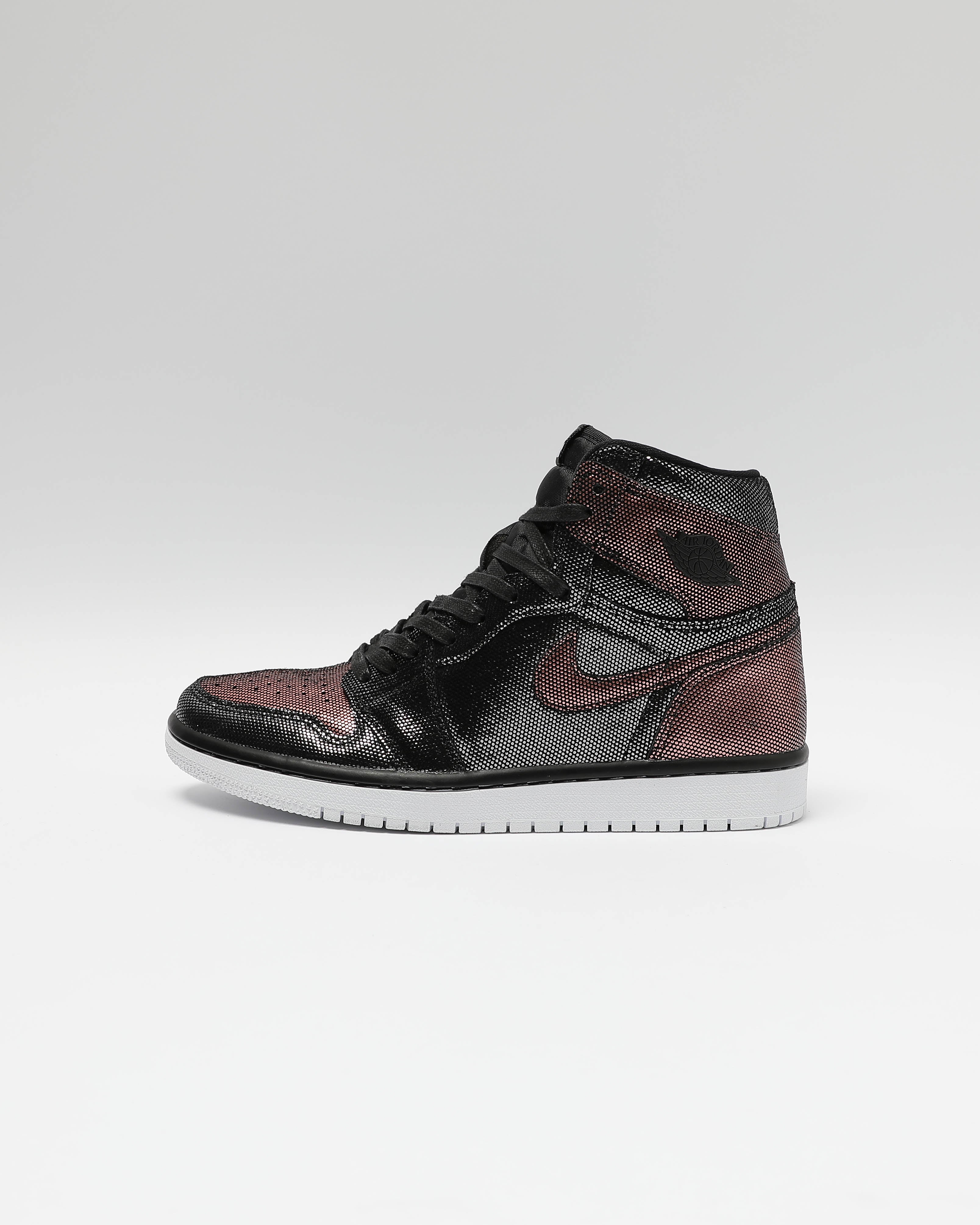 Jordan Women's Air Jordan 1 Hi OG Fearless Black/Rose Gold