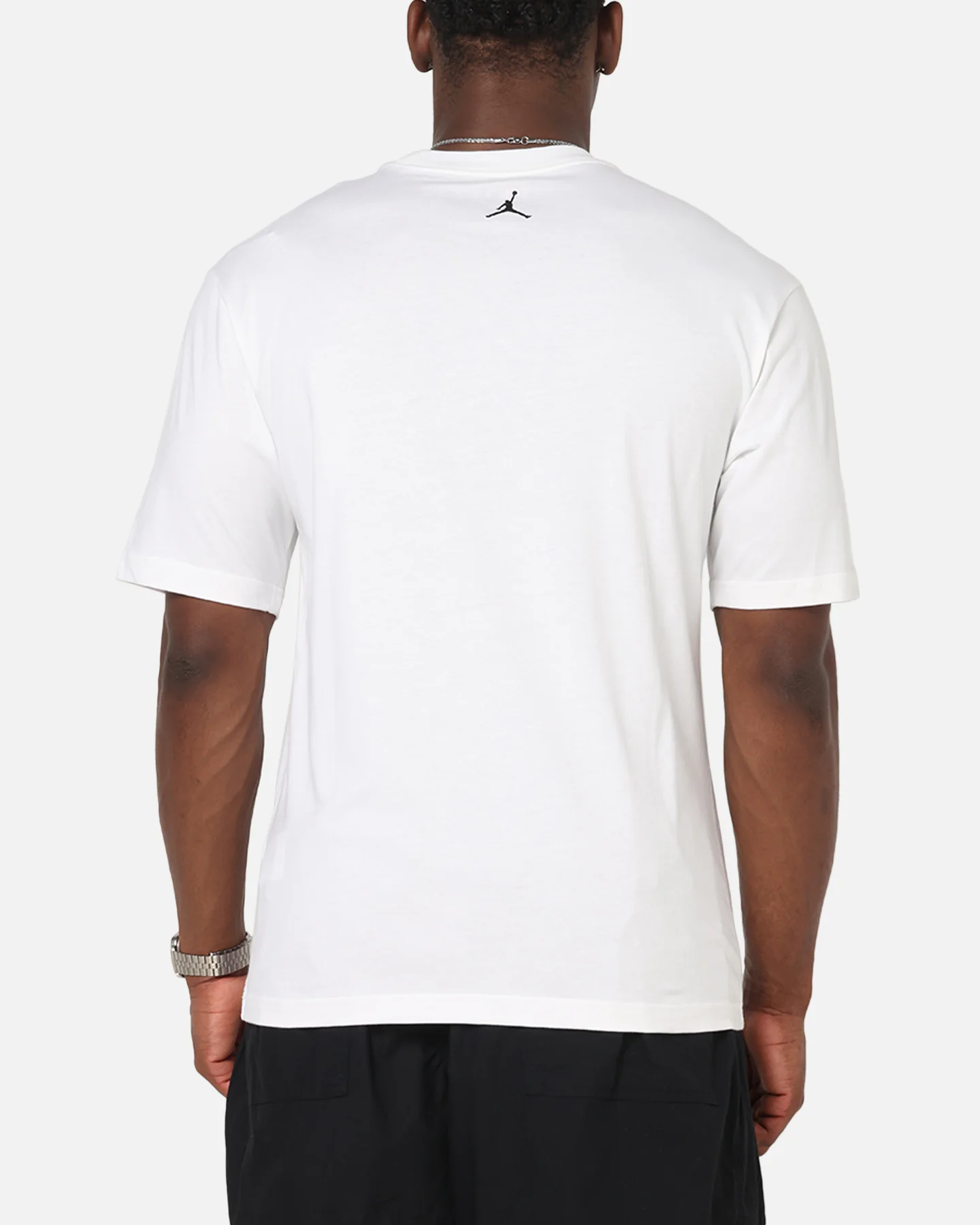 Jordan Jumpman Comic Crewneck T-Shirt White/Black - Image 5