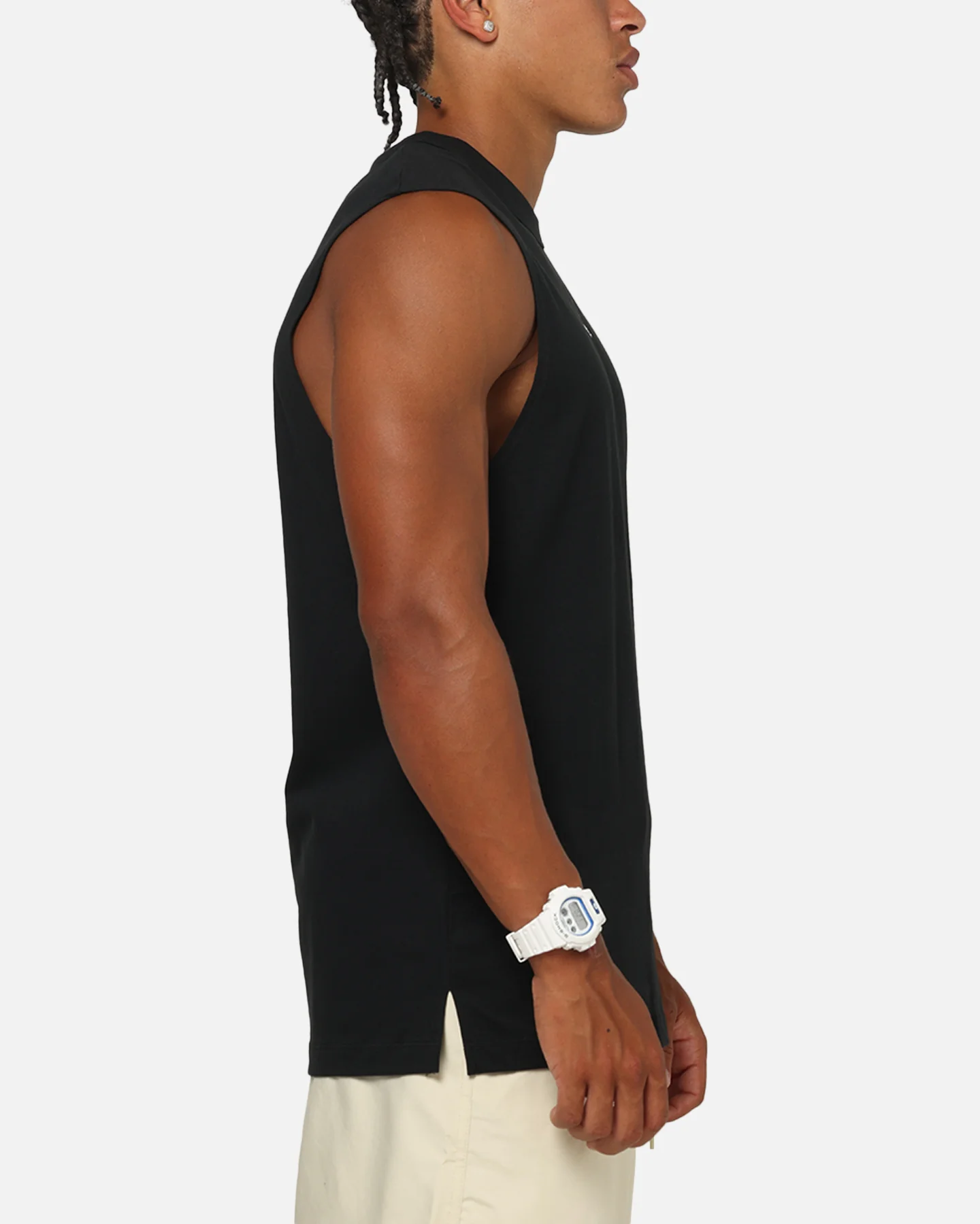 Jordan Jumpman Dri-FIT Sport Sleeveless Top Black/White - Image 4