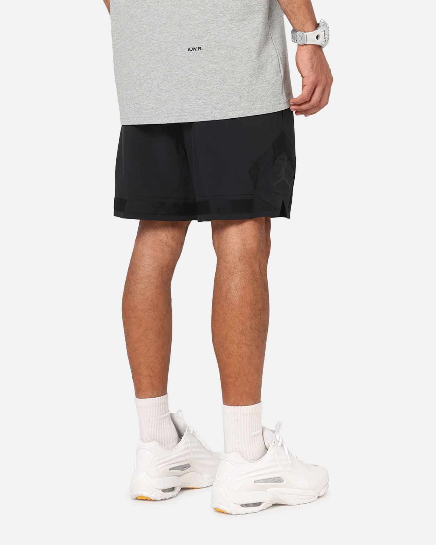 Jordan Jumpman Dri-Fit Woven Diamond Shorts Black/Black/Black - Image 6