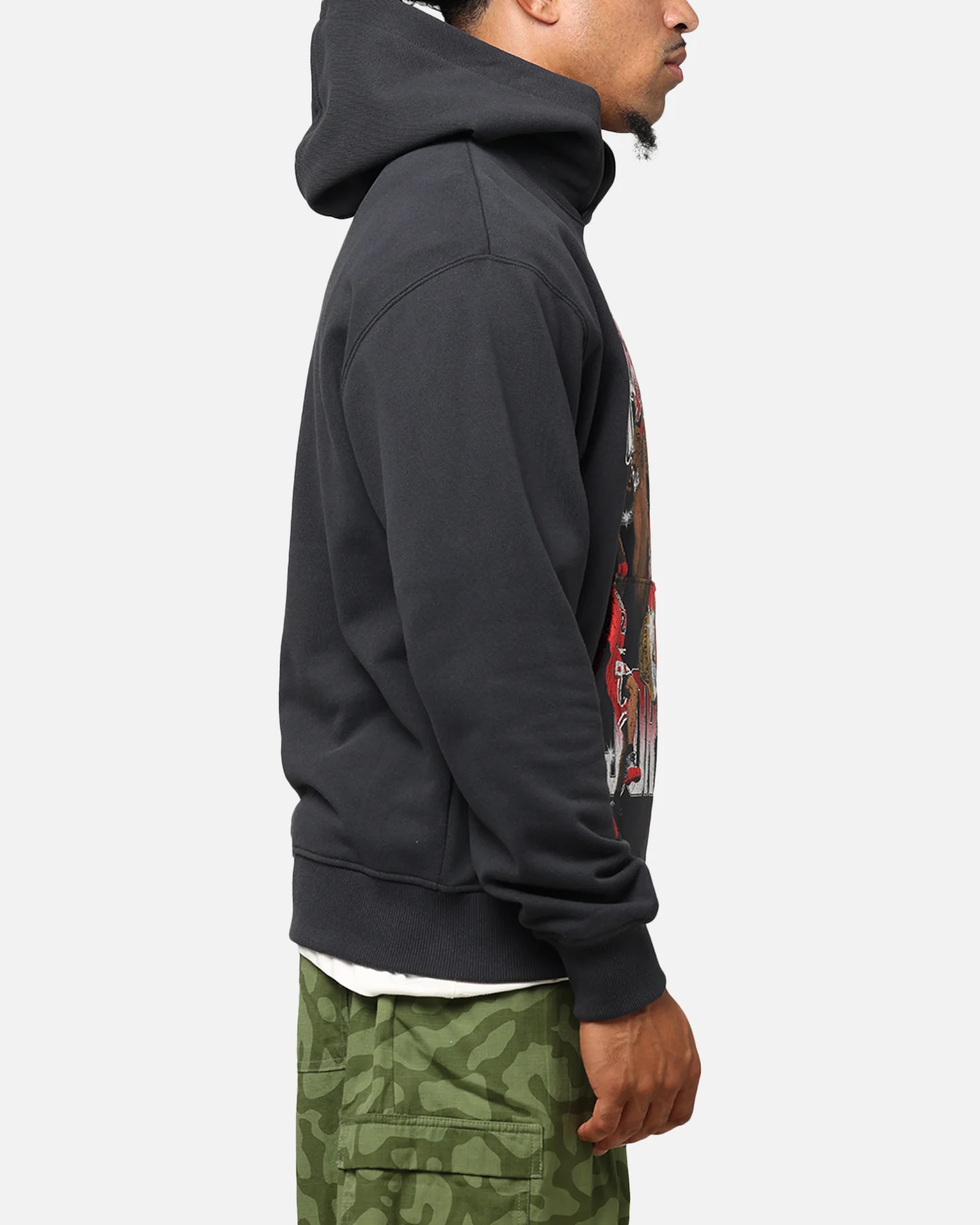 Jordan Jumpman Flight Graphic Fleece Pullover Hoodie Off Noir - Image 4