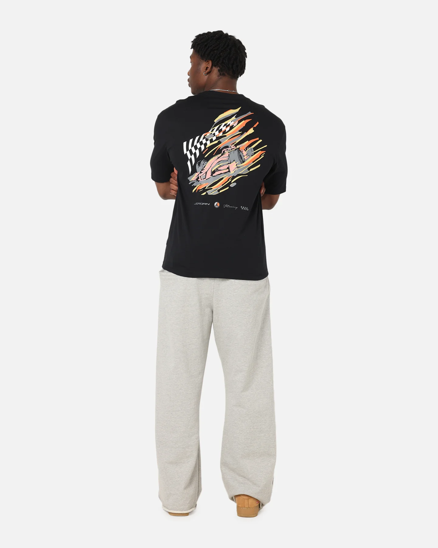 Jordan Jumpman Graphic T-Shirt Black/White - Image 3