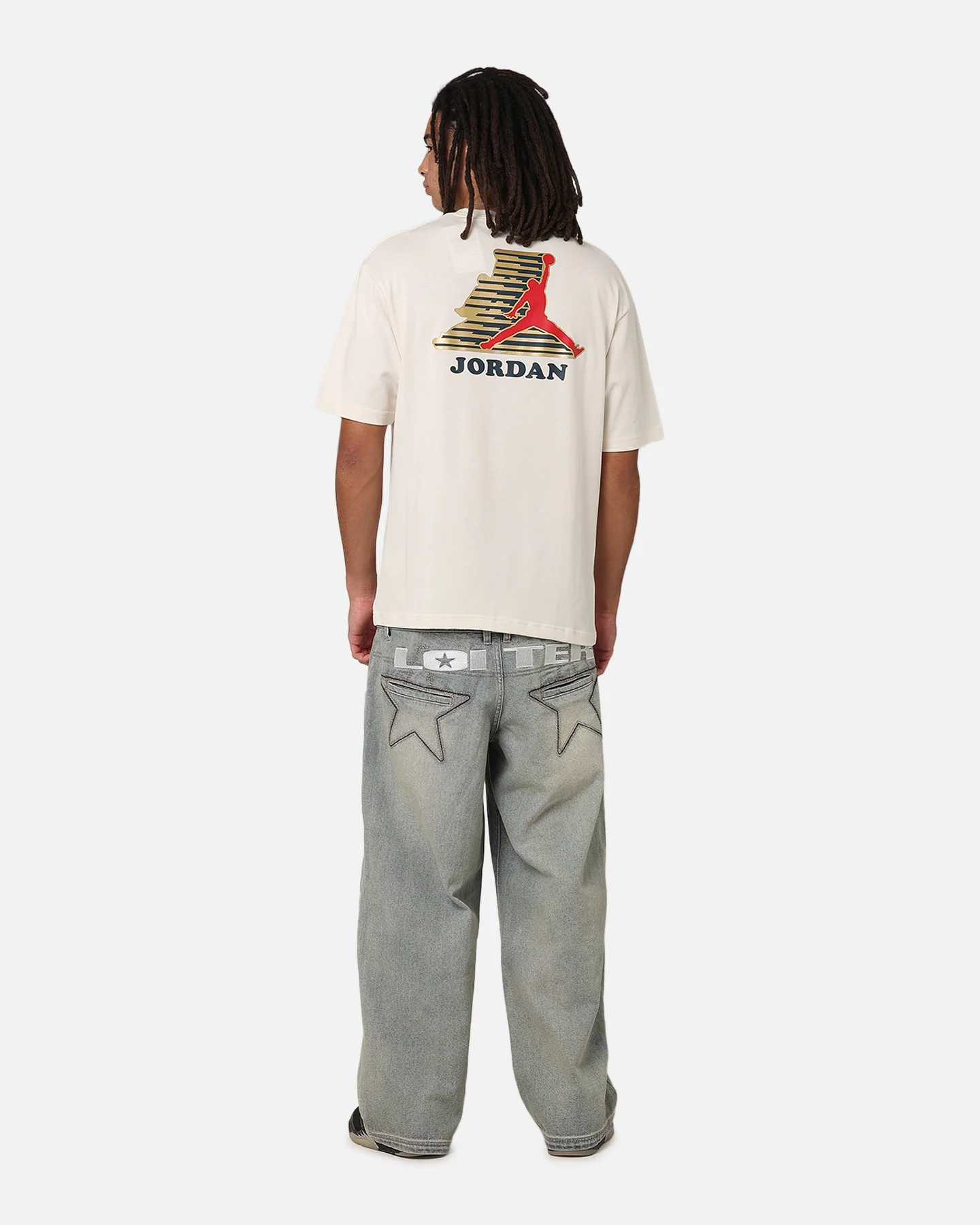 Jordan Jumpman Greatness 1985 Graphic T-Shirt Pale Ivory - Image 3
