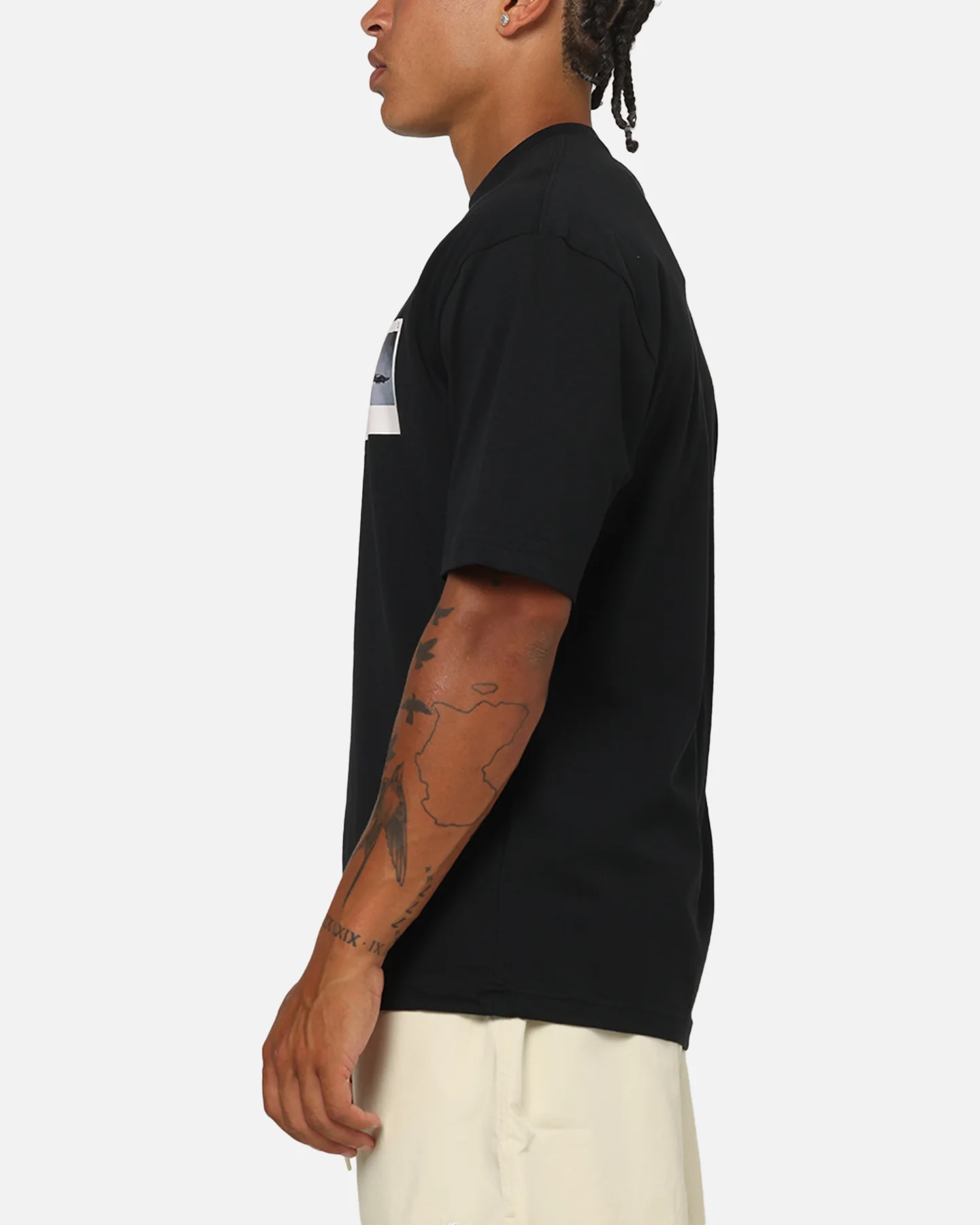 Jordan Jumpman North Carolina Wings Photo T-Shirt Black/White - Image 5