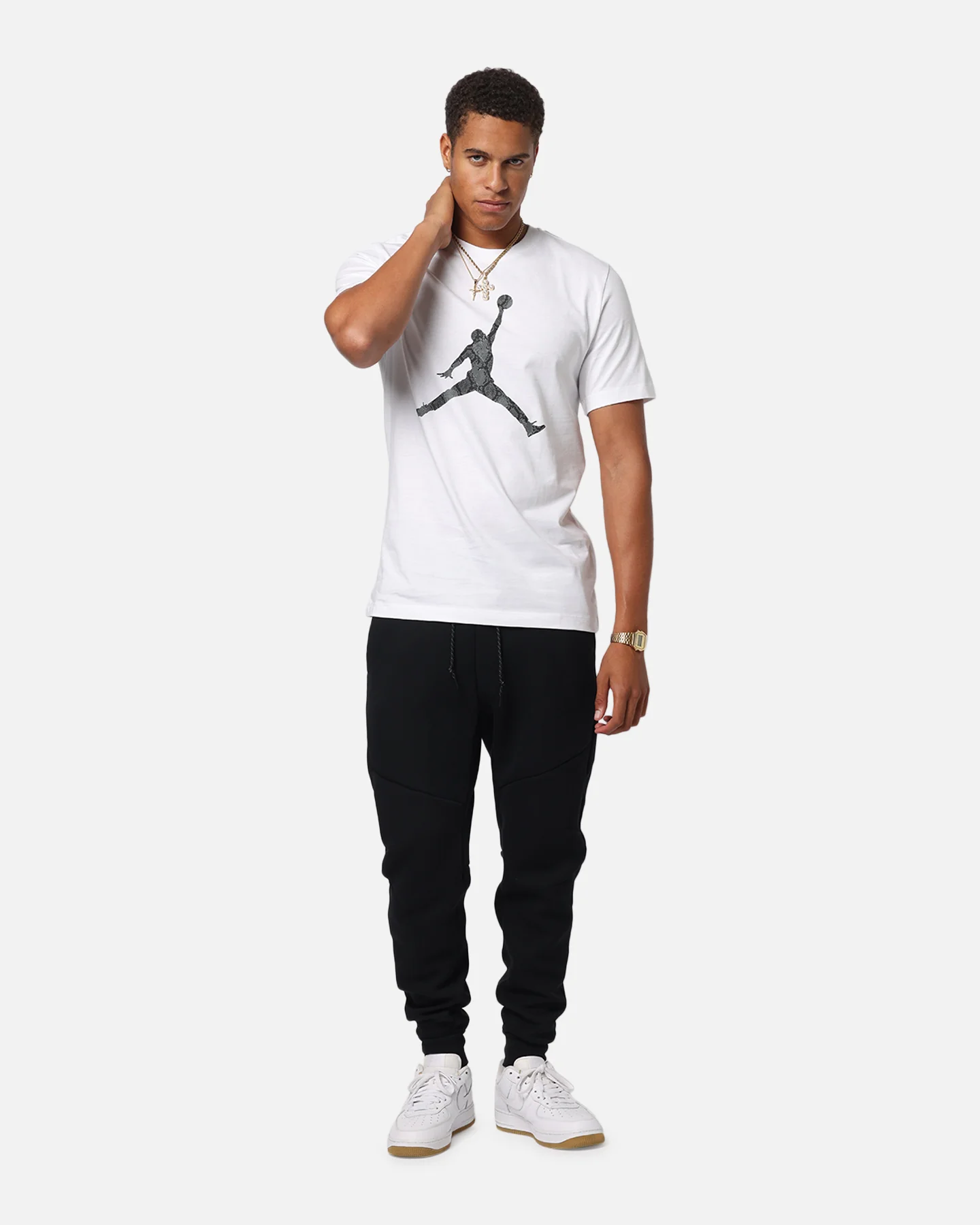 Jordan Jumpman Sport Dri-FIT T-Shirt White - Image 2
