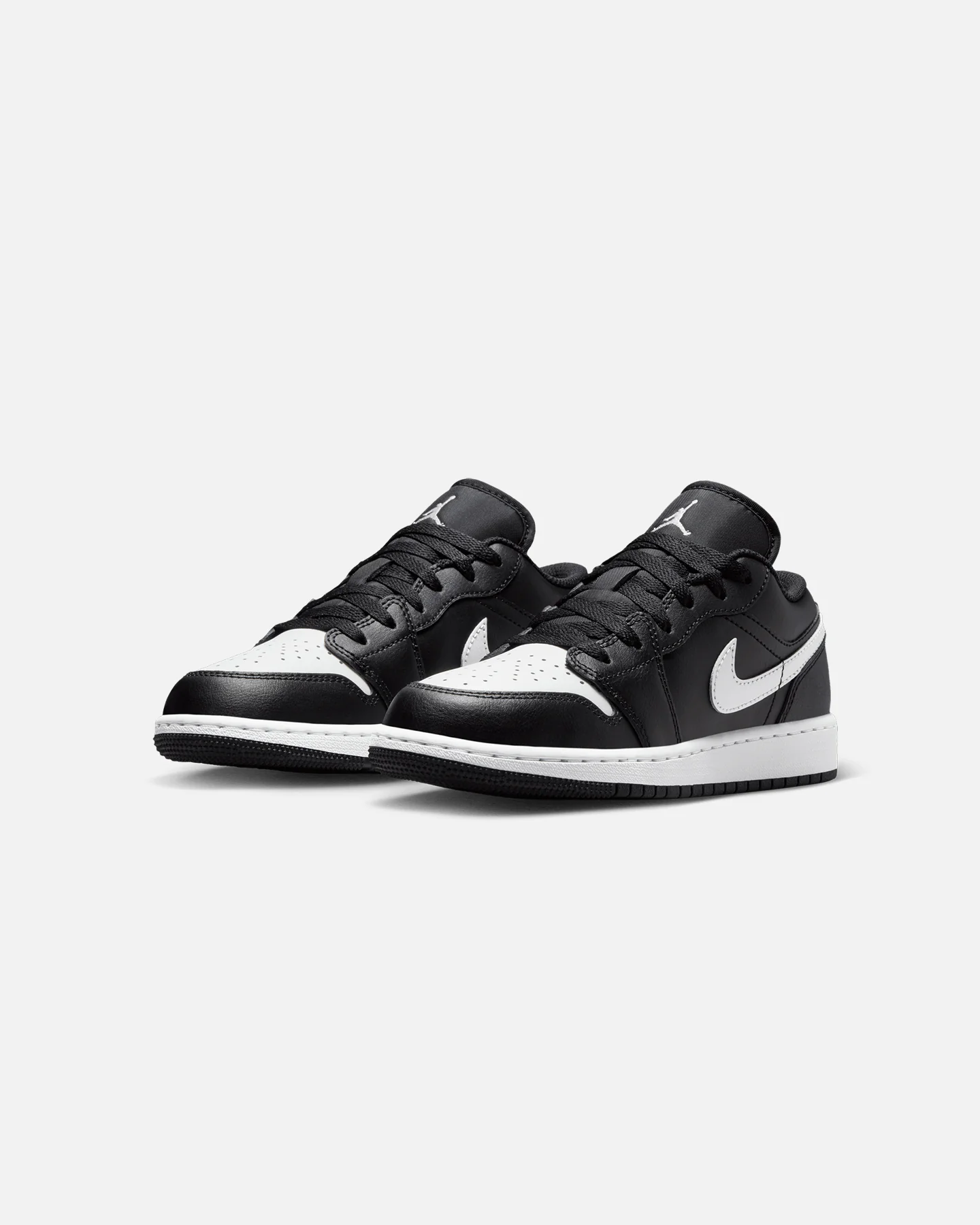 Jordan Kids' Air Jordan 1 Low (GS) Black/White - Image 2
