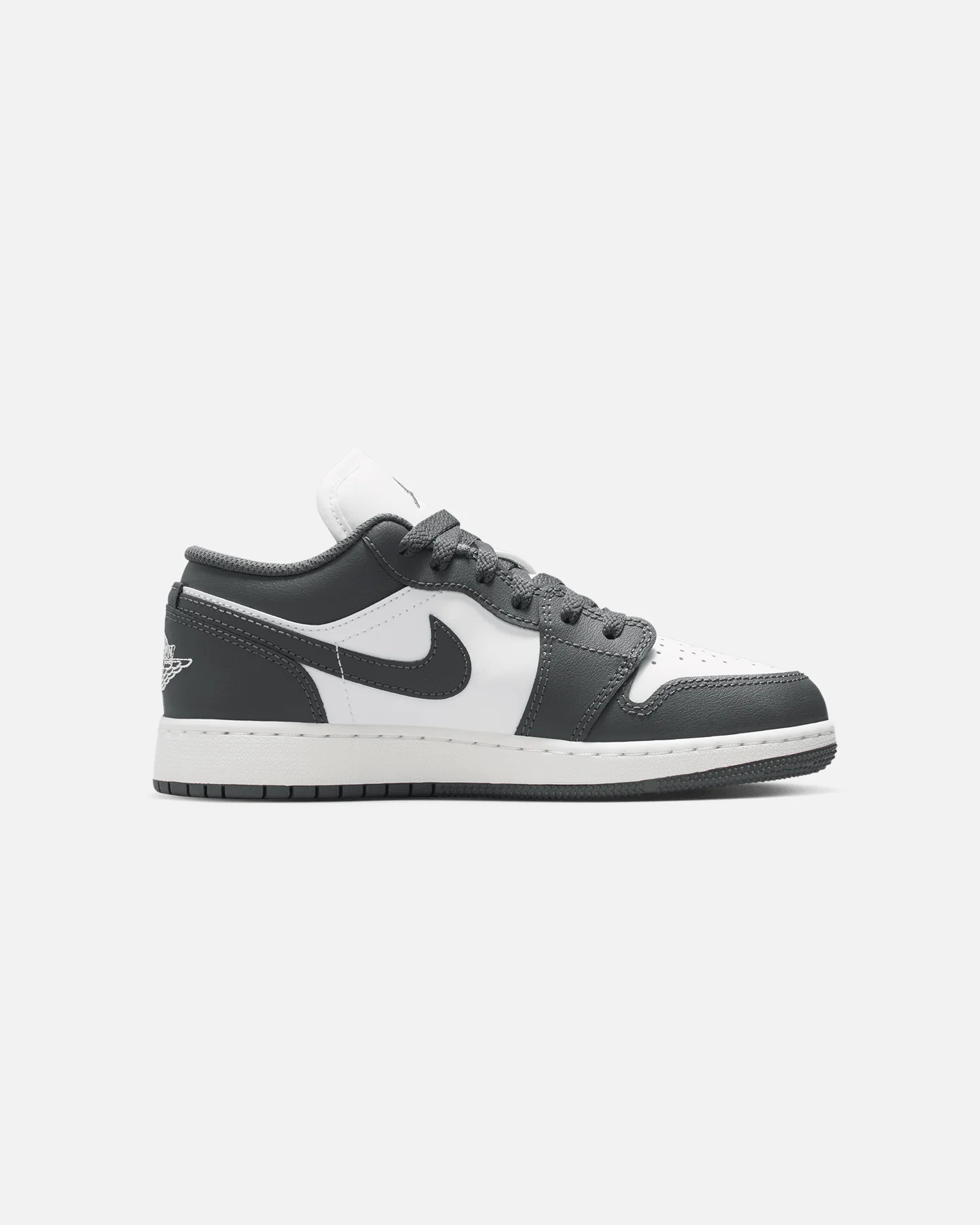 Jordan Kids' Air Jordan 1 Low (GS) Iron Grey - Image 4