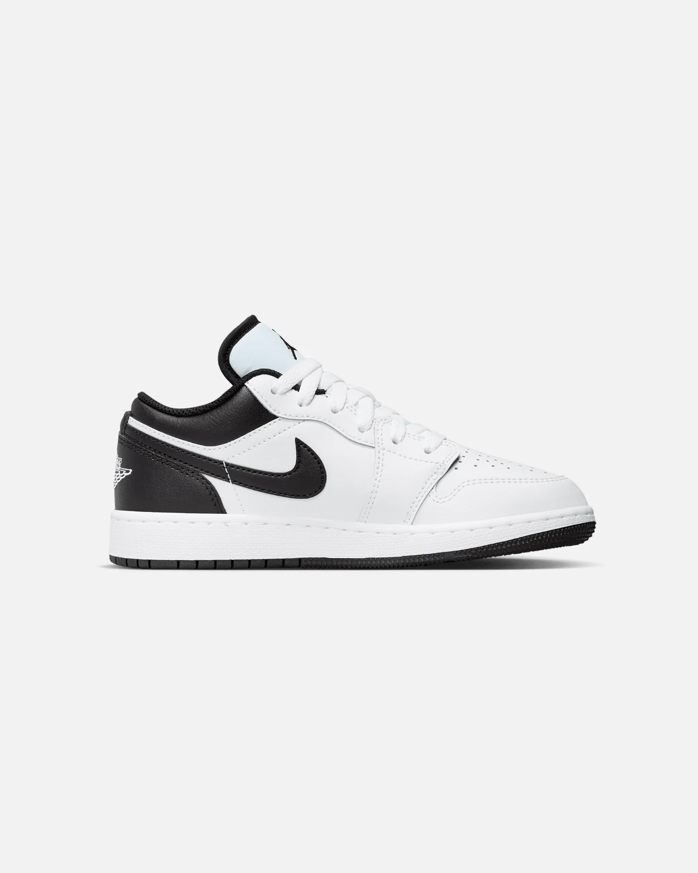 Jordan Kids' Air Jordan 1 Low (GS) White/Black - Image 4