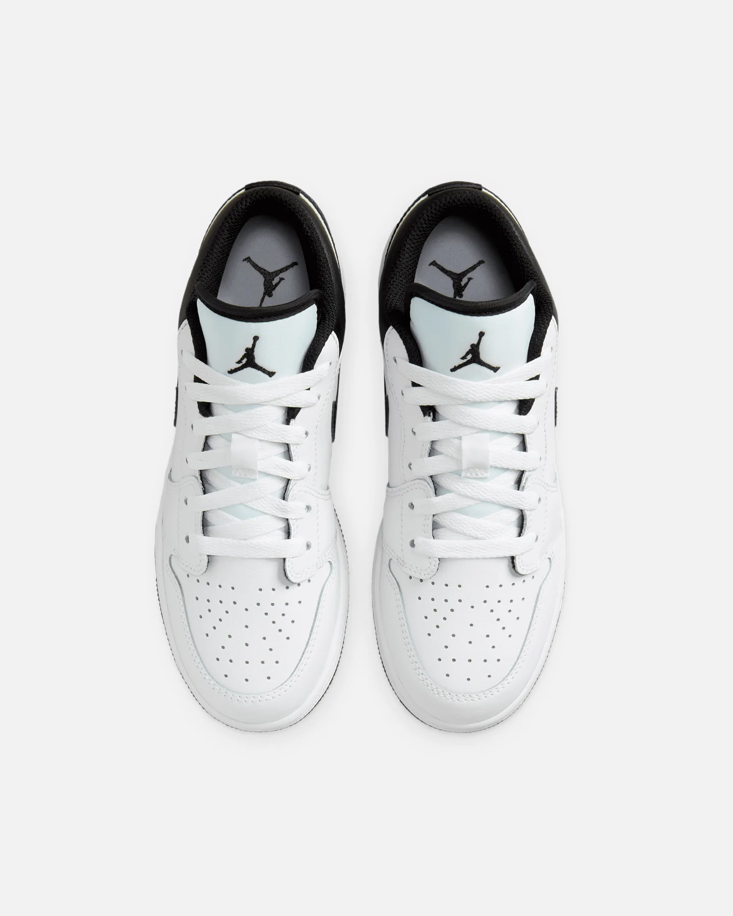 Jordan Kids' Air Jordan 1 Low (GS) White/Black - Image 7
