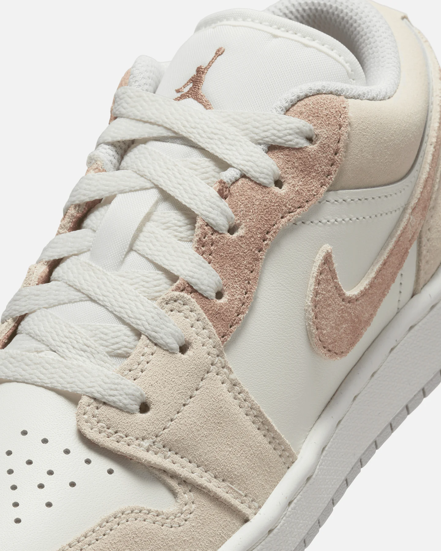 Jordan Kids' Air Jordan 1 Low SE (GS) Legend Light Brown - Image 6