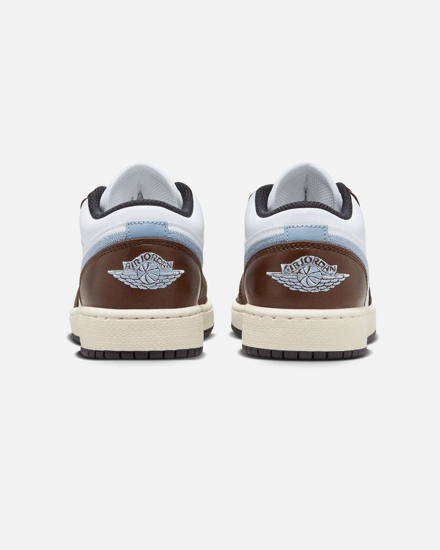 Jordan Kids' Air Jordan 1 Low SE (GS) White/Blue Grey - Image 3