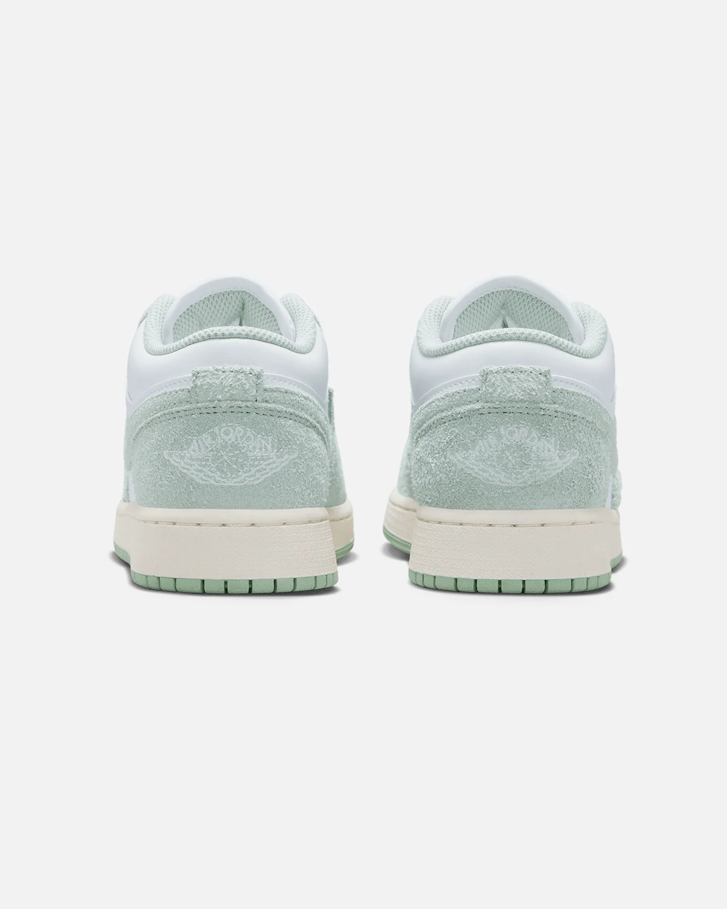 Jordan Kids' Air Jordan 1 Low SE (GS) White/Seafoam-Sail - Image 3