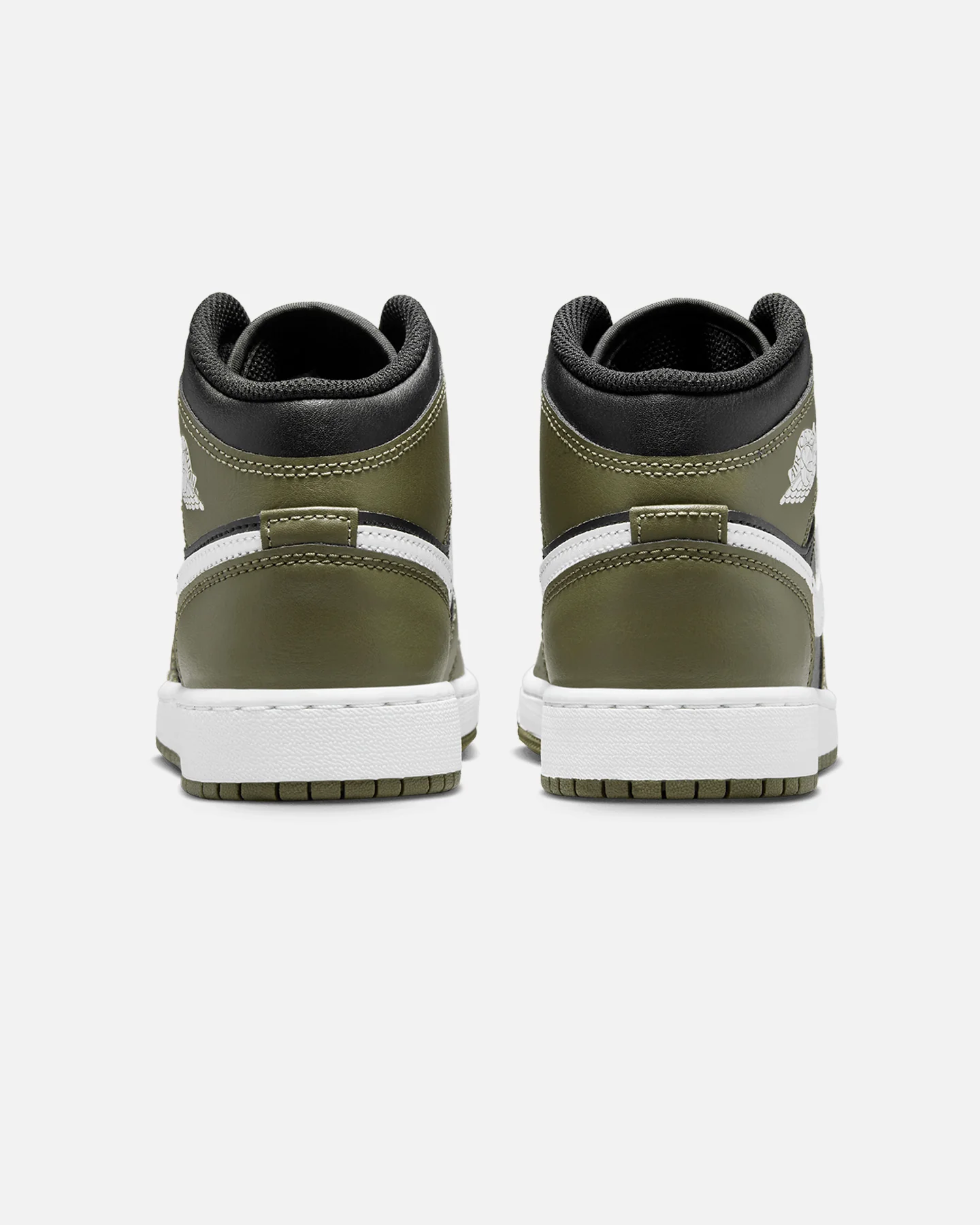 Jordan Kids' Air Jordan 1 Mid (GS) Black/White - Image 3