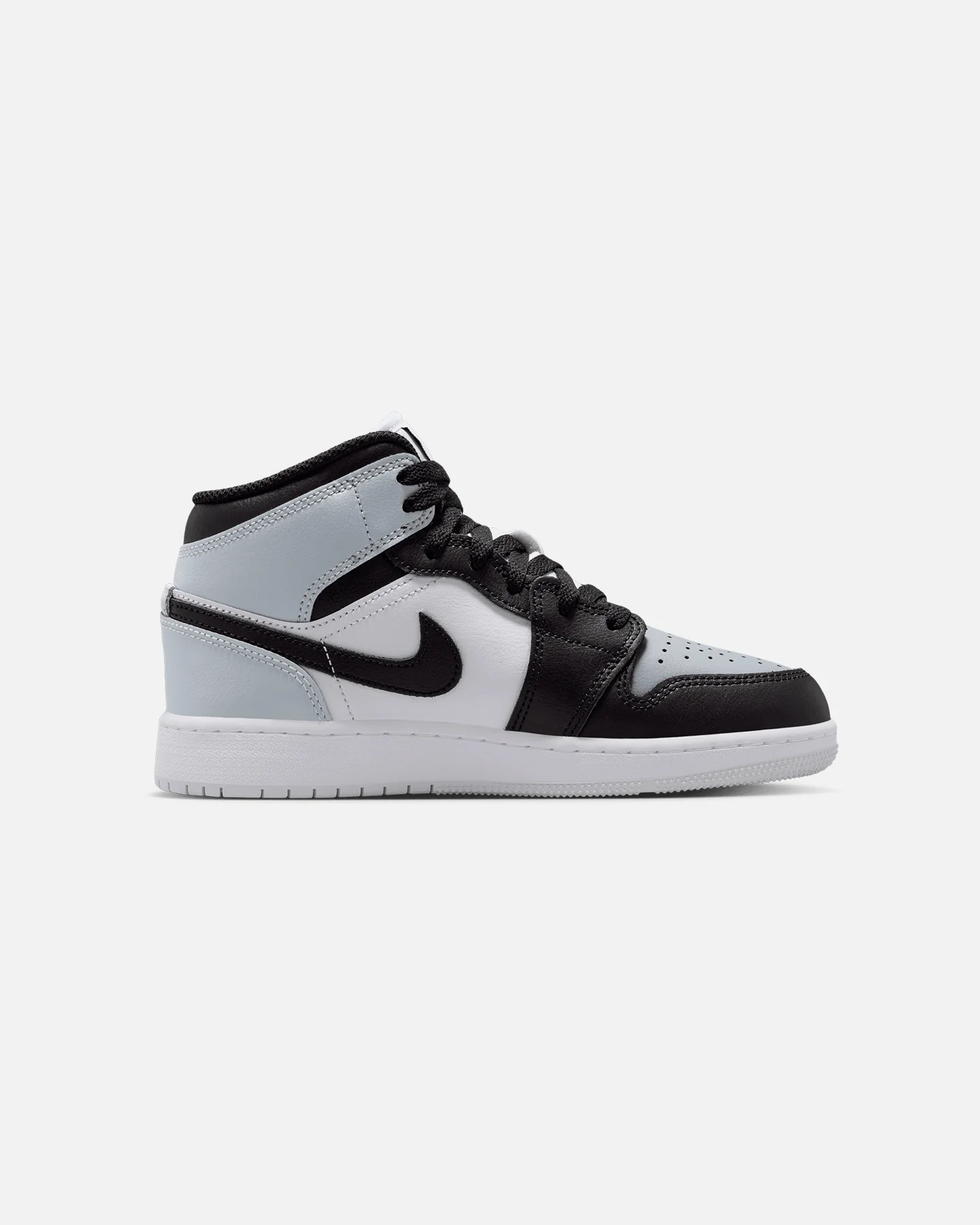 Jordan Kids' Air Jordan 1 Mid (GS) Blue/White - Image 4