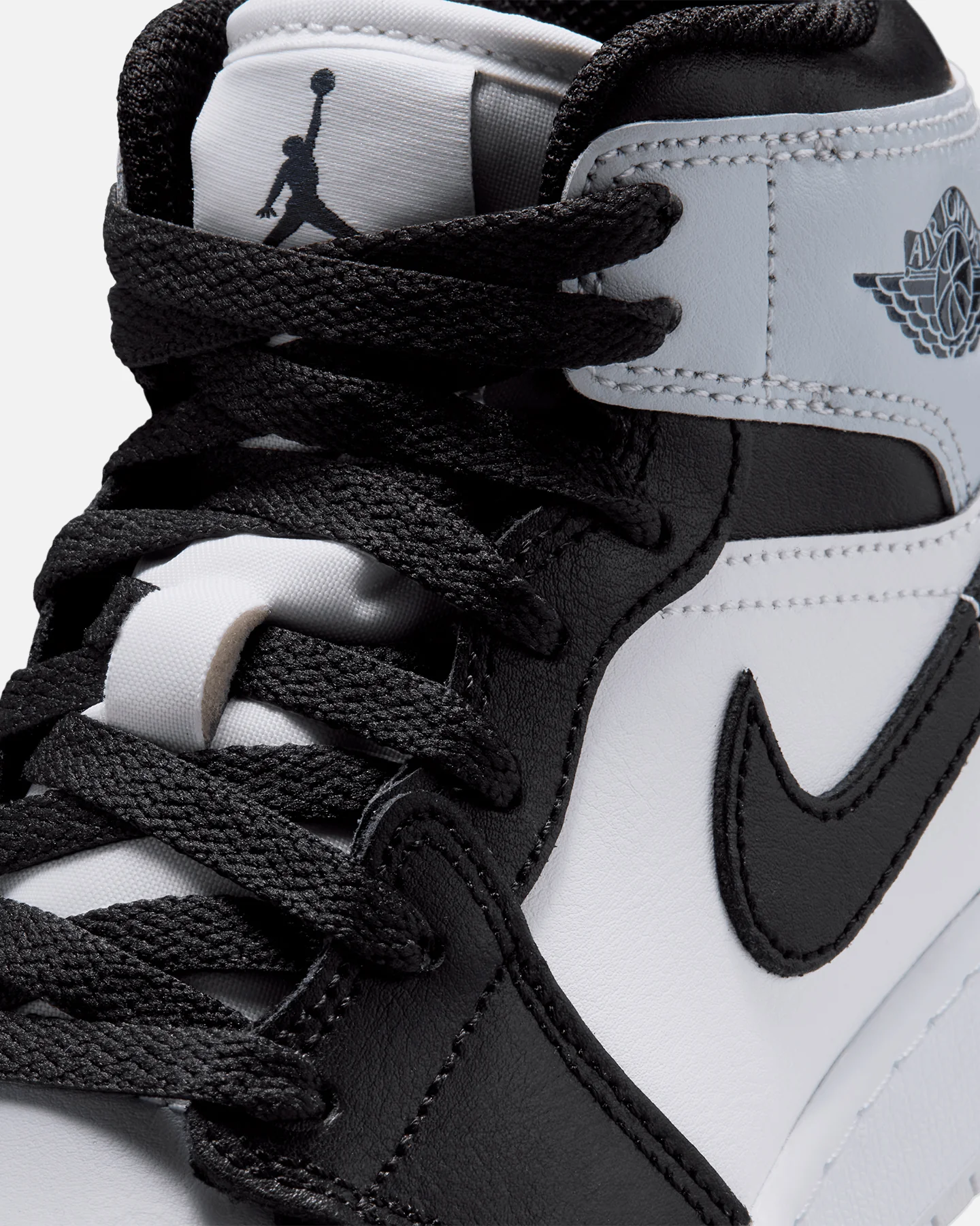 Jordan Kids' Air Jordan 1 Mid (GS) Blue/White - Image 6