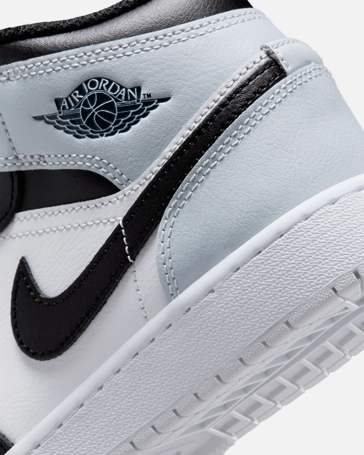 Jordan Kids' Air Jordan 1 Mid (GS) Blue/White - Image 8