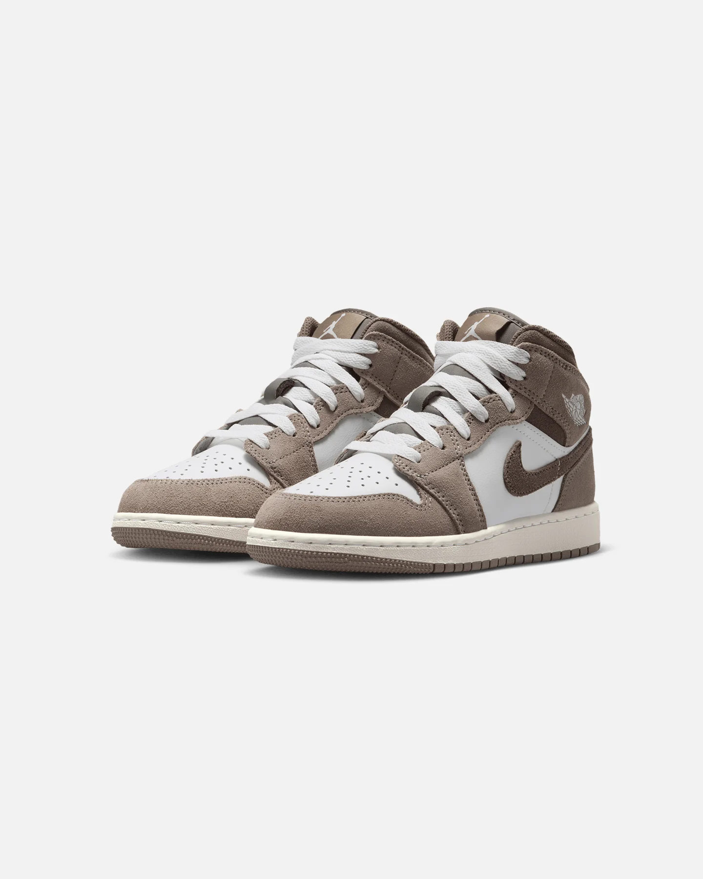 Jordan Kids' Air Jordan 1 Mid (GS) Enigma Stone - Image 2
