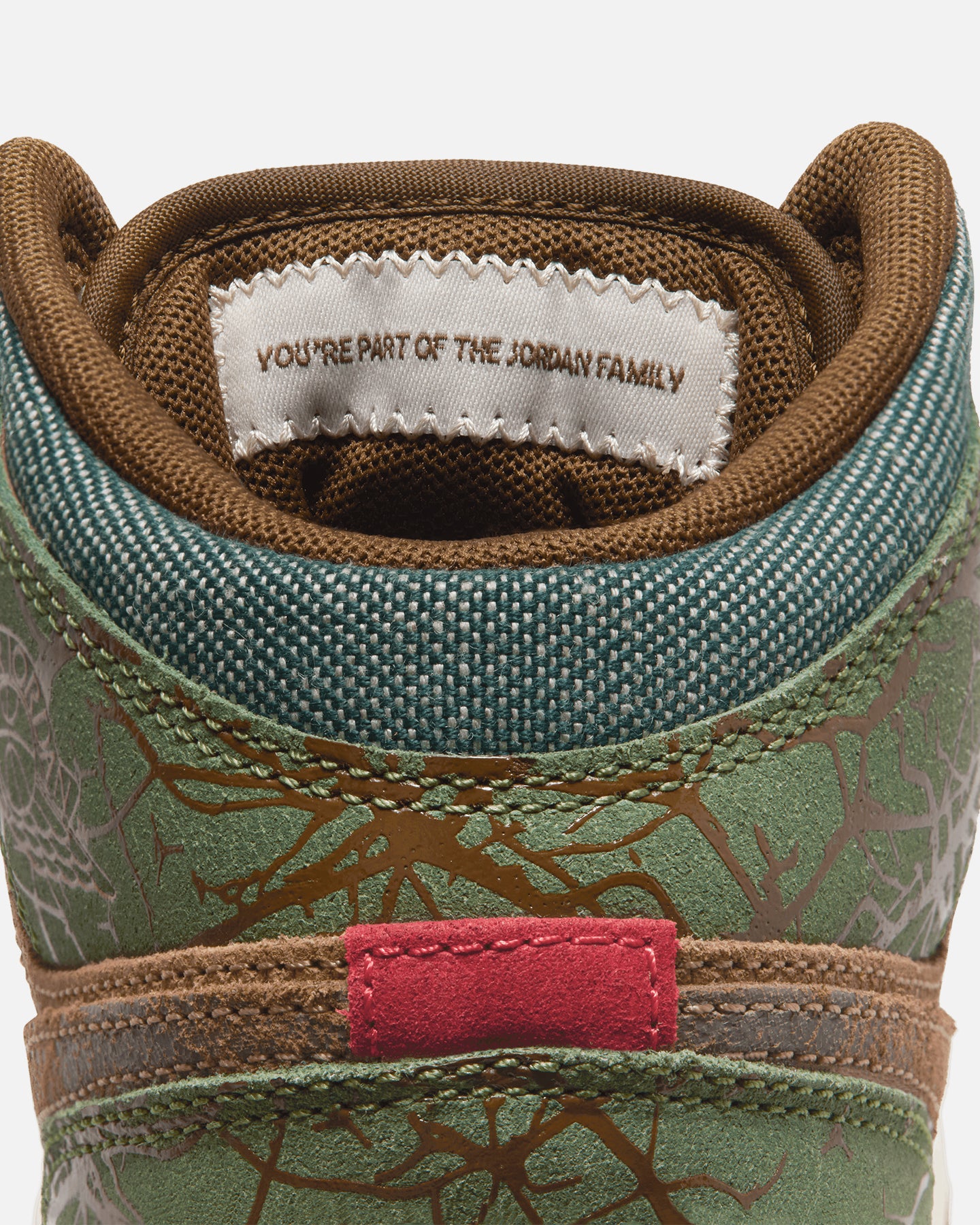 Jordan Kids' Air Jordan 1 Mid (GS) "Sneaker School"  Archaeo Brown - Image 10