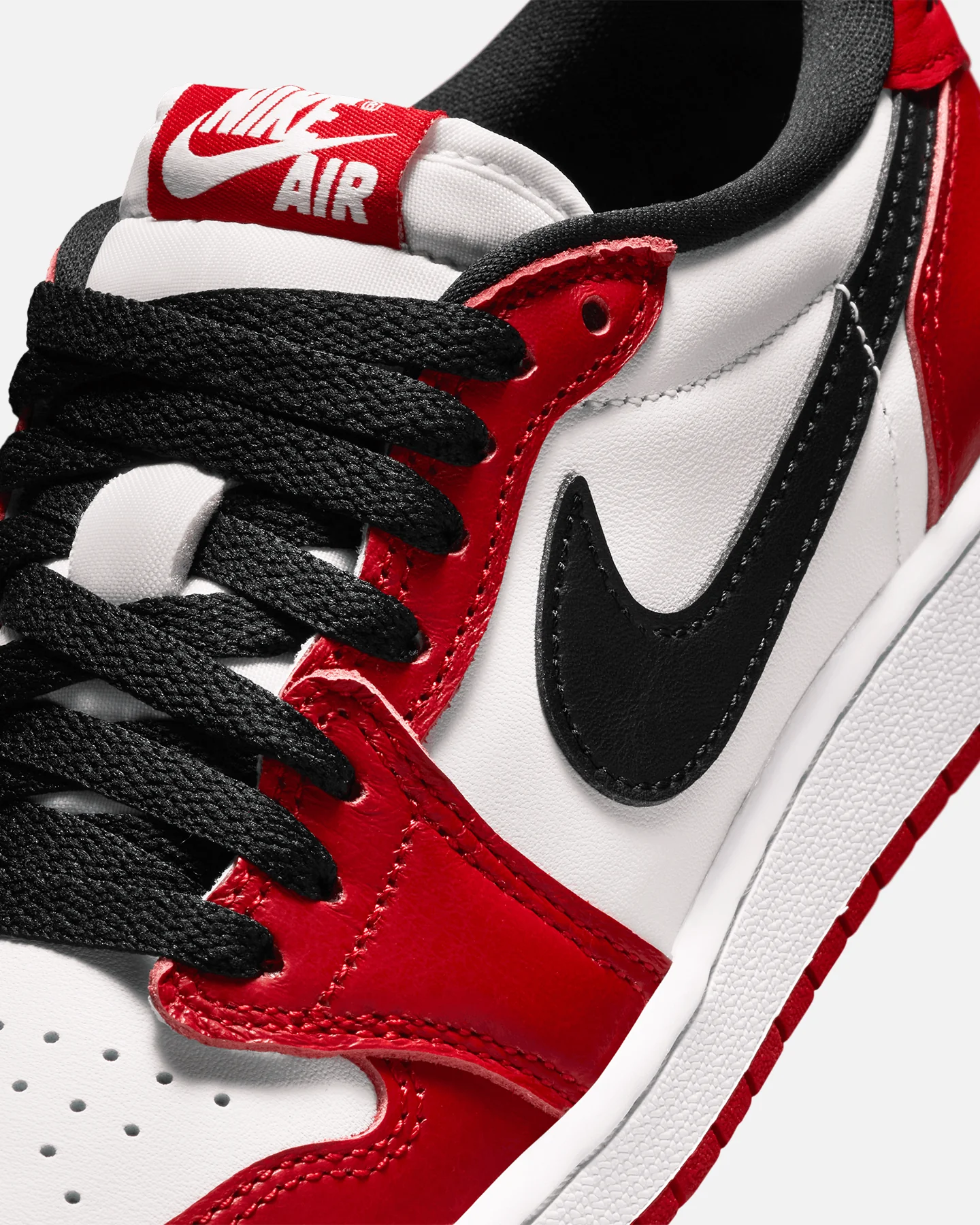 Jordan Kids' Air Jordan 1 Retro Low "Chicago" (GS) Red/Black - Image 6