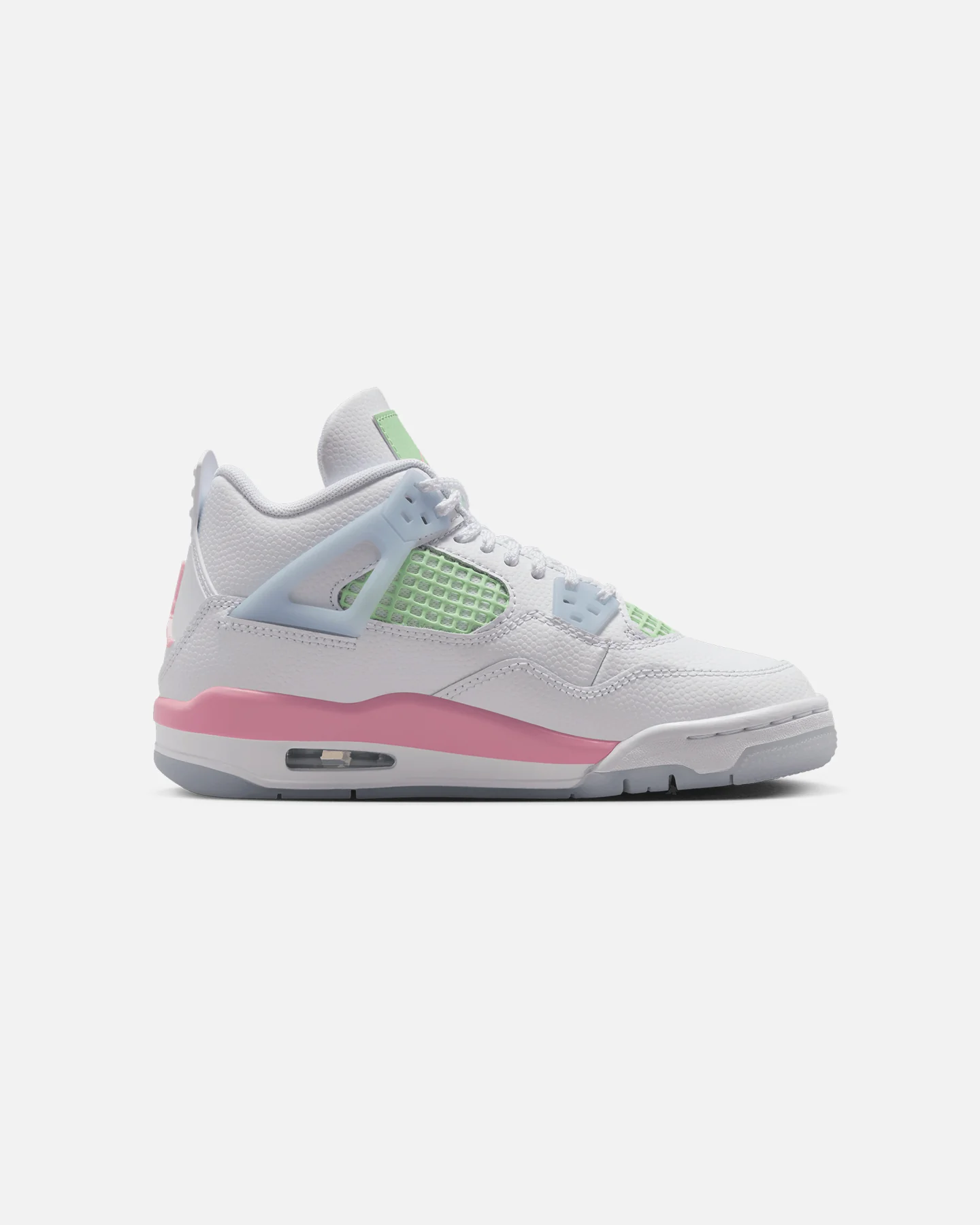 Jordan Kids' Air Jordan 4 Retro (GS) White/Medium Soft Pink - Image 4