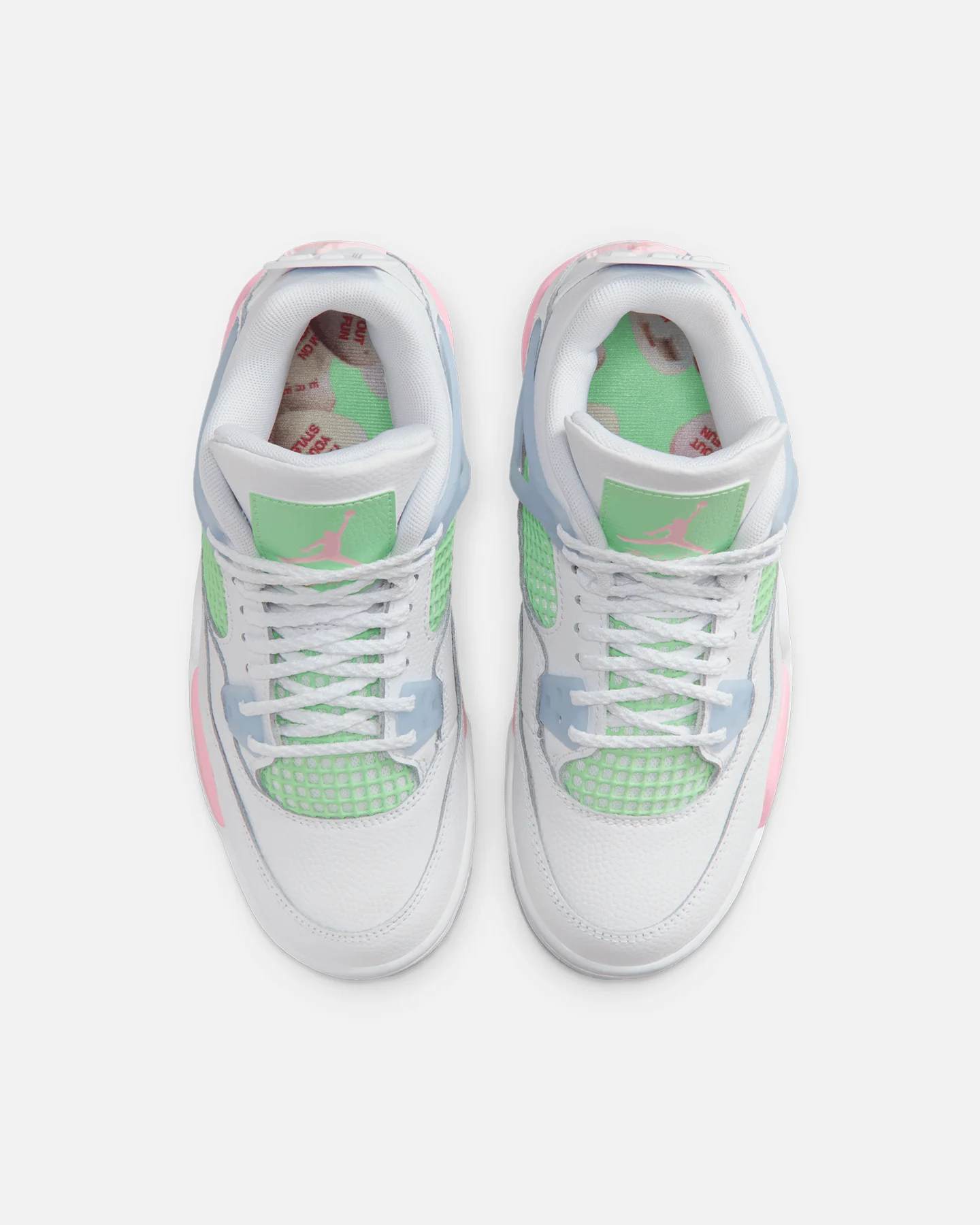 Jordan Kids' Air Jordan 4 Retro (GS) White/Medium Soft Pink - Image 7