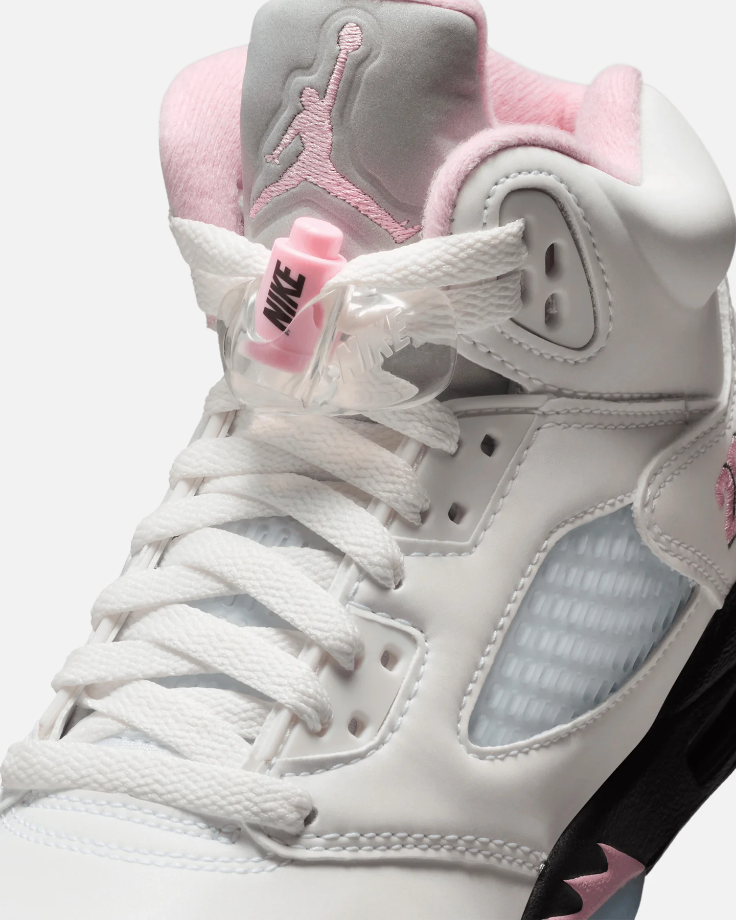 Jordan Kids' Air Jordan 5 Retro "Medium Soft Pink" (GS) White/Pink - Image 6