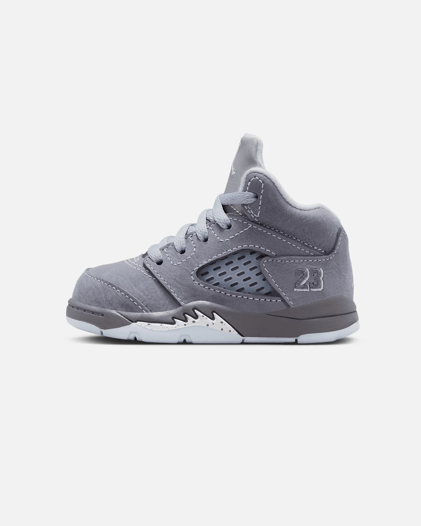 Jordan Kids' Air Jordan 5 Retro "Wolf Grey" (TD) Graphite