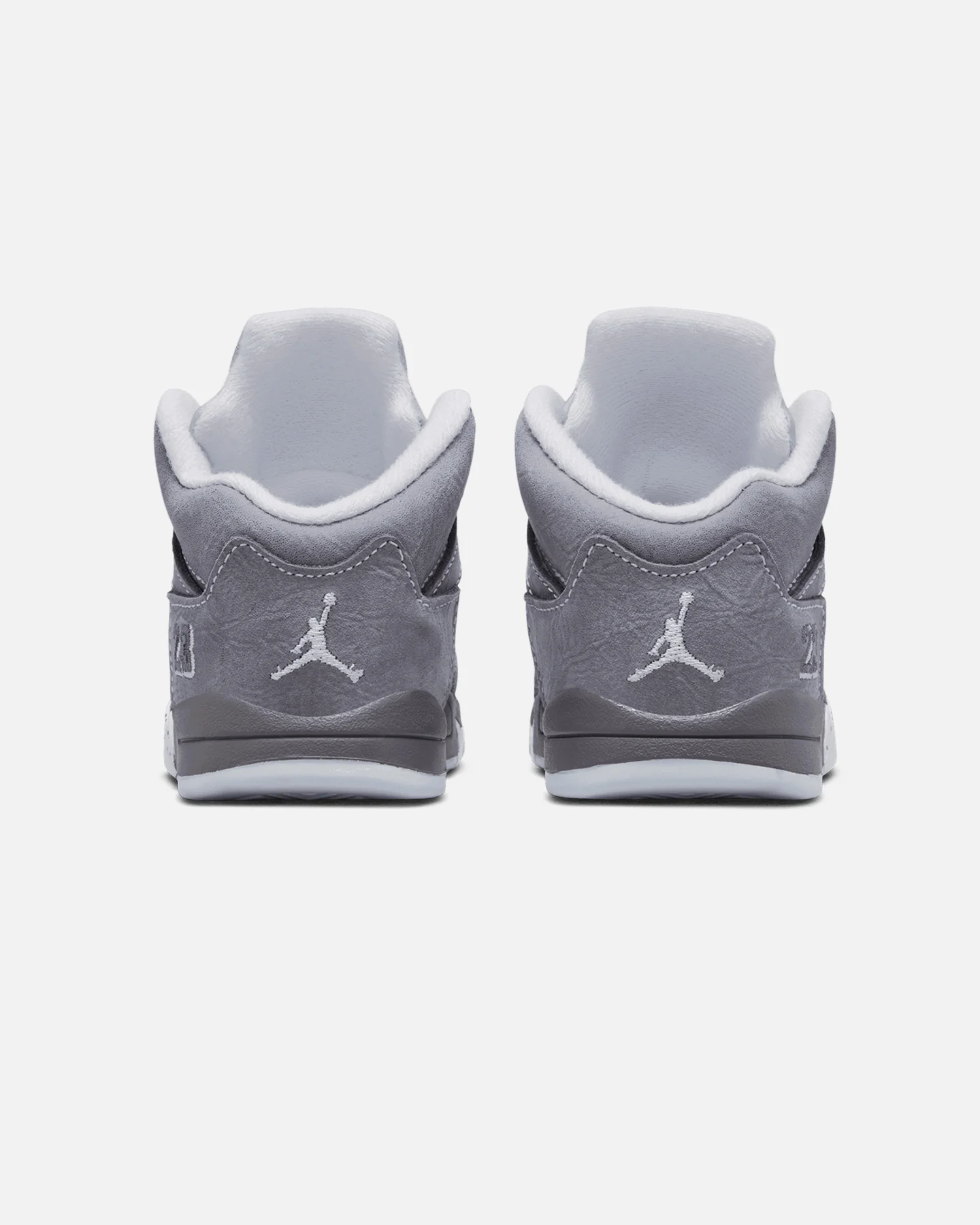 Jordan Kids' Air Jordan 5 Retro "Wolf Grey" (TD) Graphite - Image 3