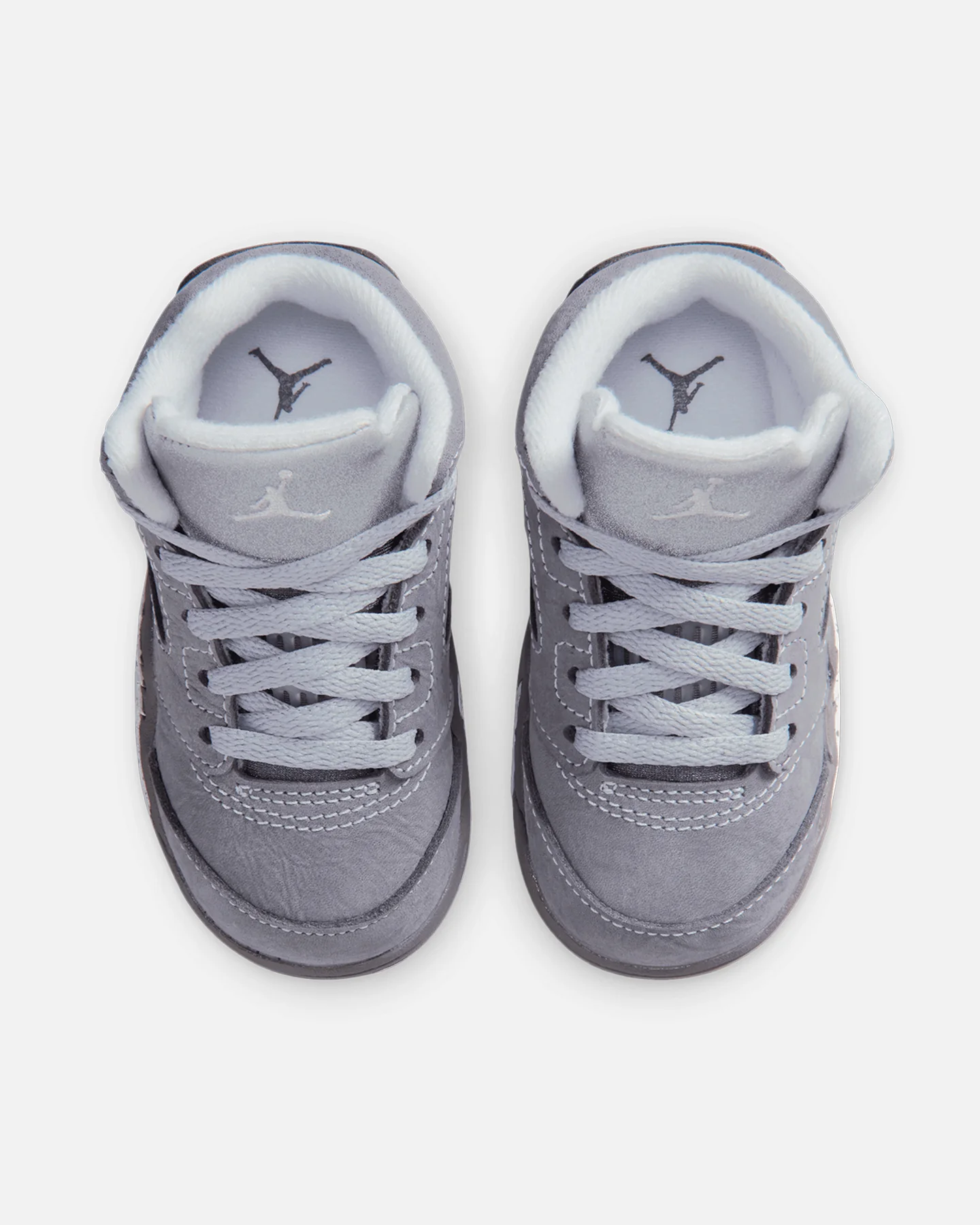 Jordan Kids' Air Jordan 5 Retro "Wolf Grey" (TD) Graphite - Image 7