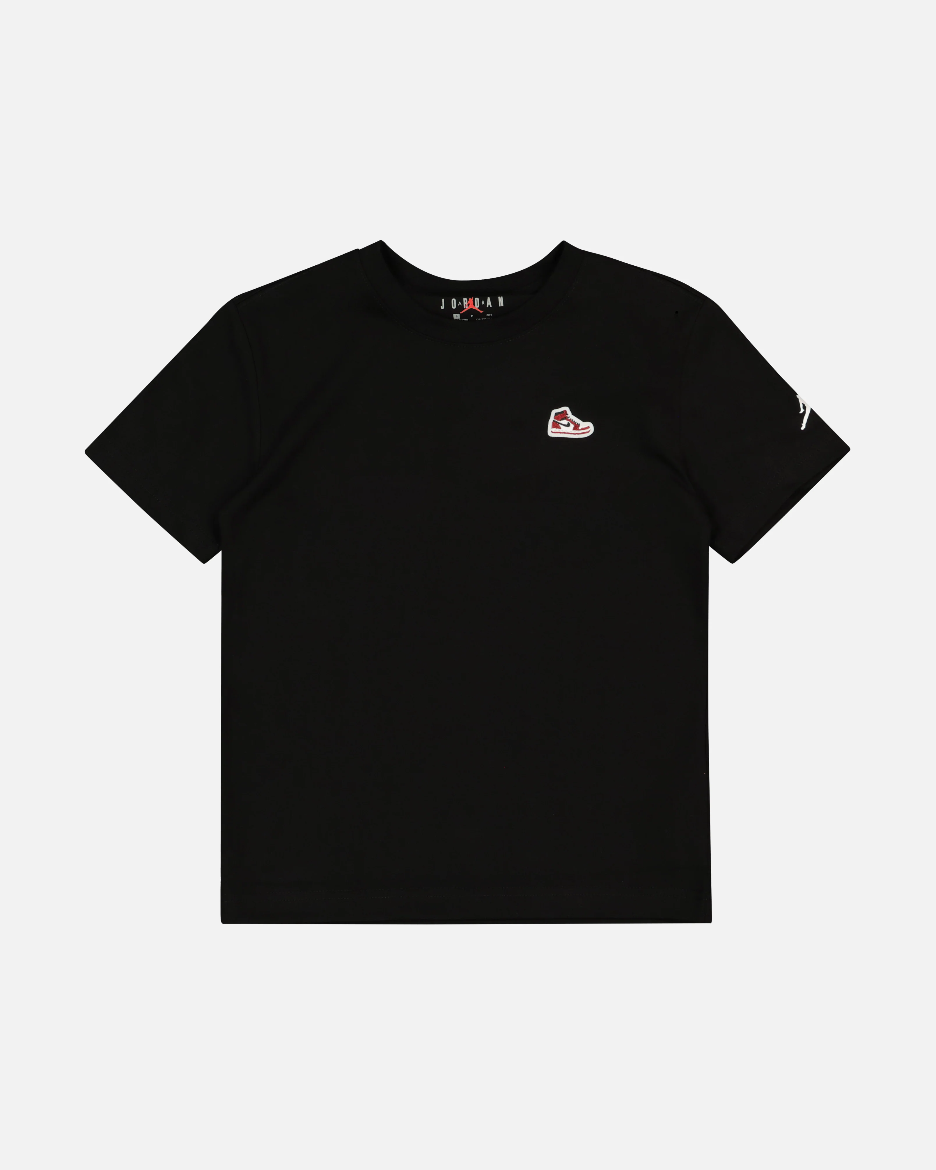 Jordan Kids' AJ1 Patch T-Shirt Black - Image 3
