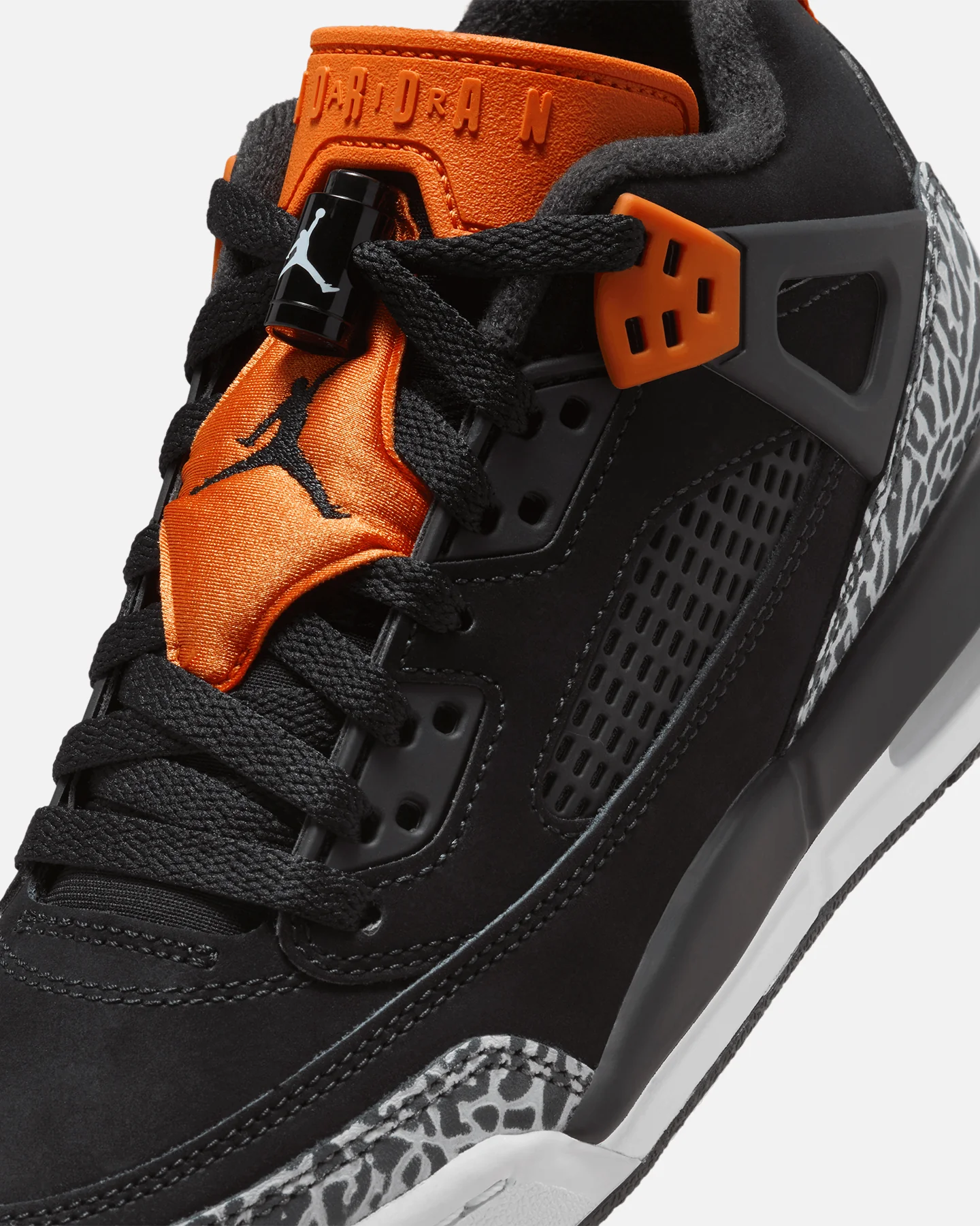 Jordan Kids' Spizike Low (GS) Black/Black - Image 6