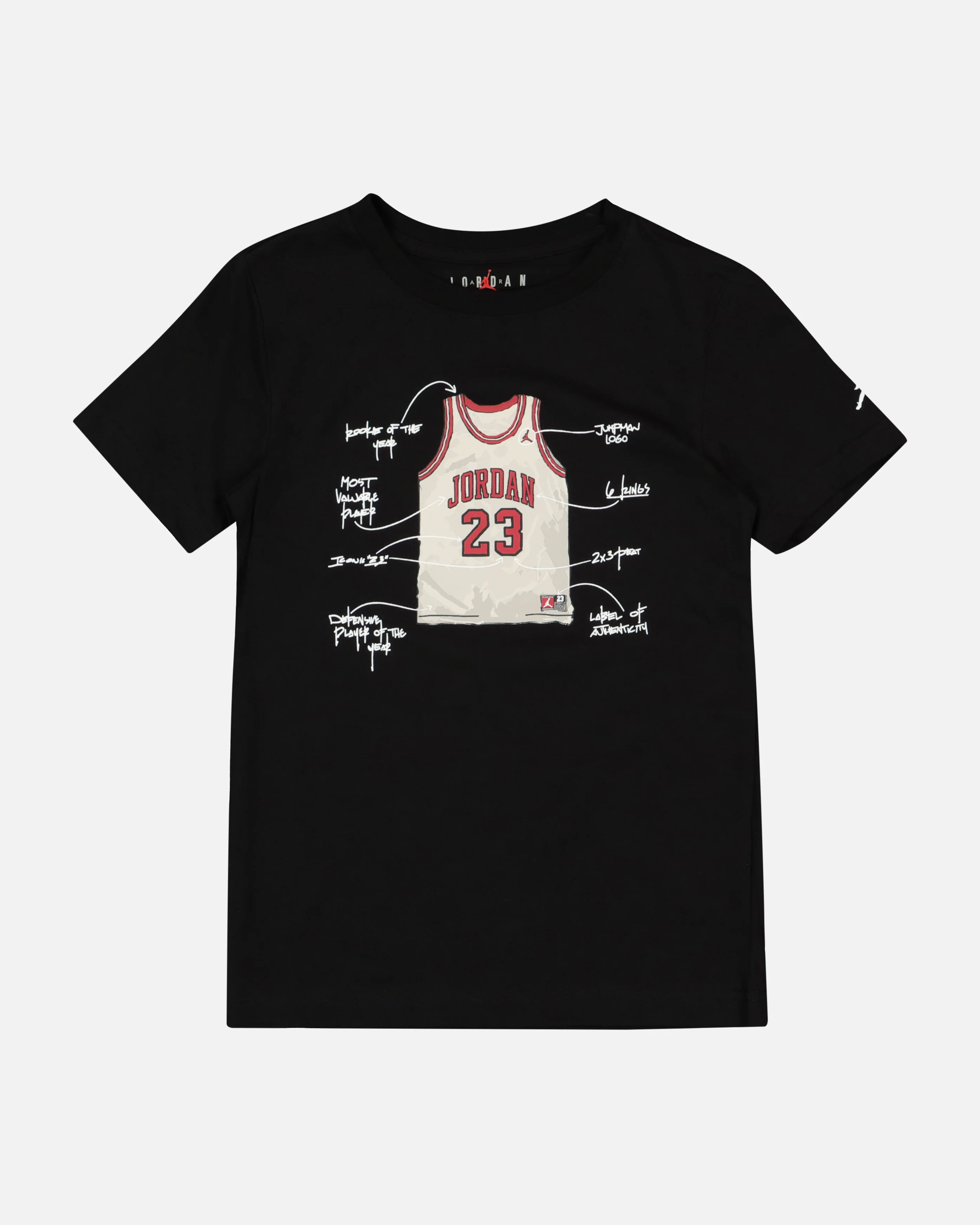 Jordan Kids' The Jersey T-Shirt Black - Image 3