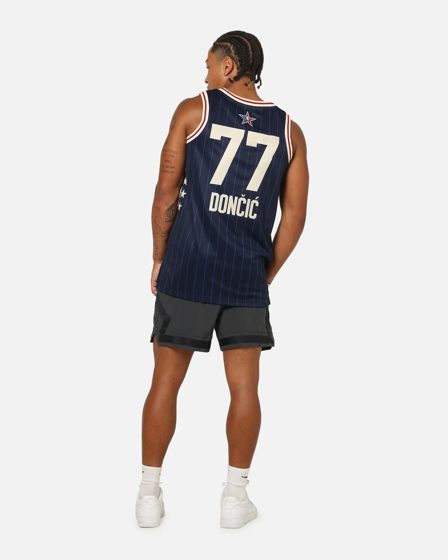Jordan Luka Dončić All-Star 73rd Anniversary Swingman Jersey Navy - Image 5