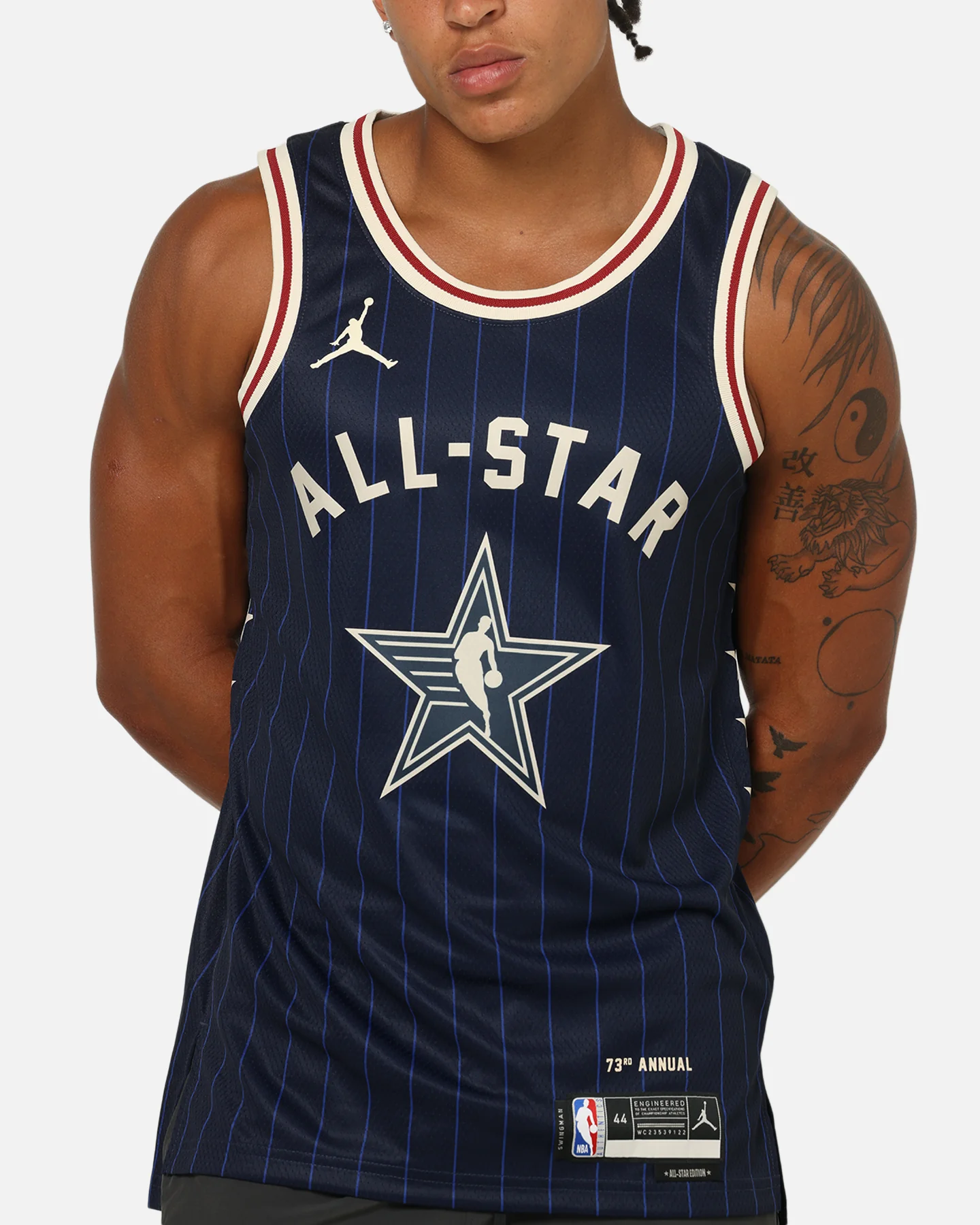Jordan Luka Dončić All-Star 73rd Anniversary Swingman Jersey Navy - Image 8