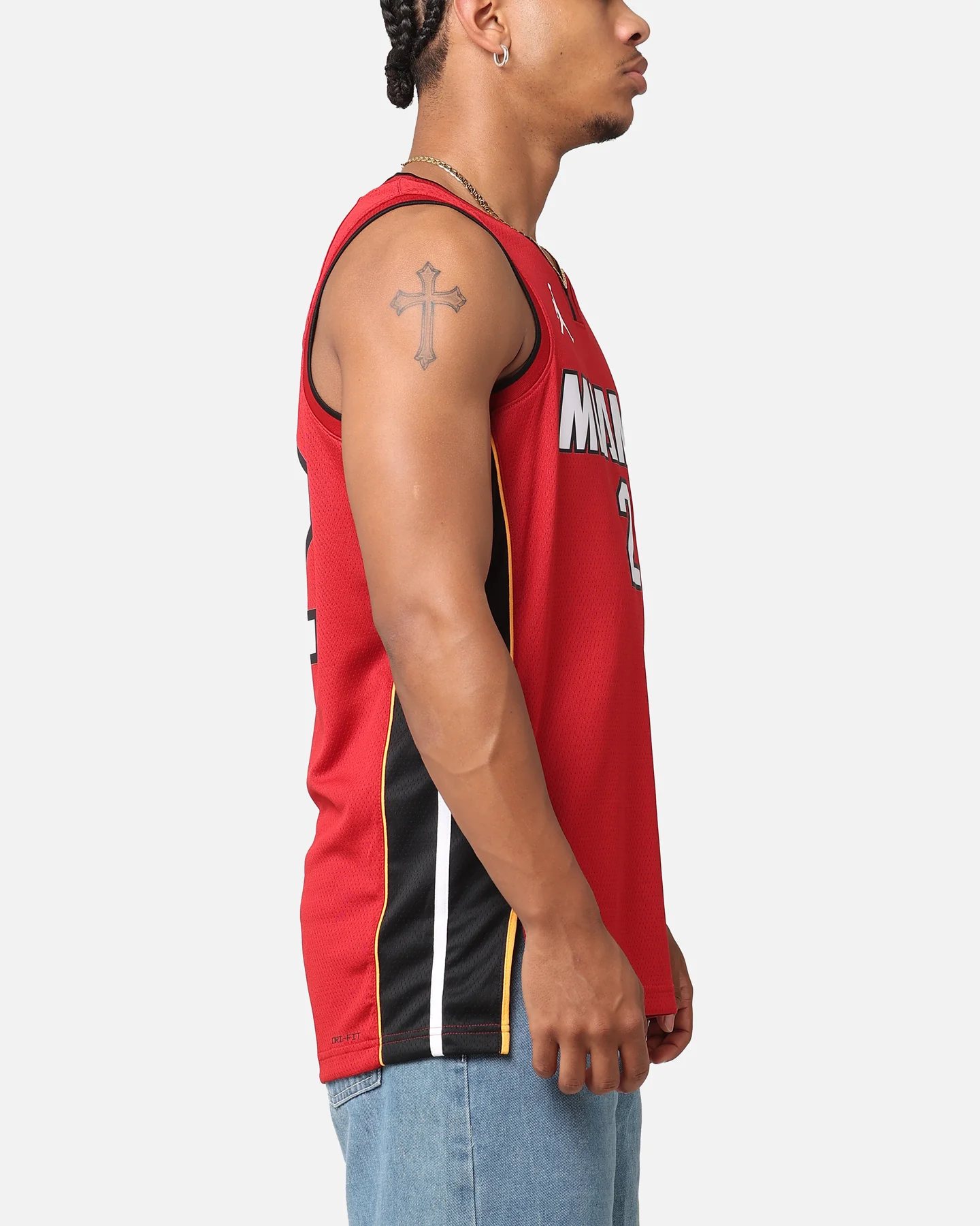 Jordan Miami Heat Jimmy Butler Statement Edition 2022/23 Dri-FIT Swingman Jersey Tough Red - Image 5